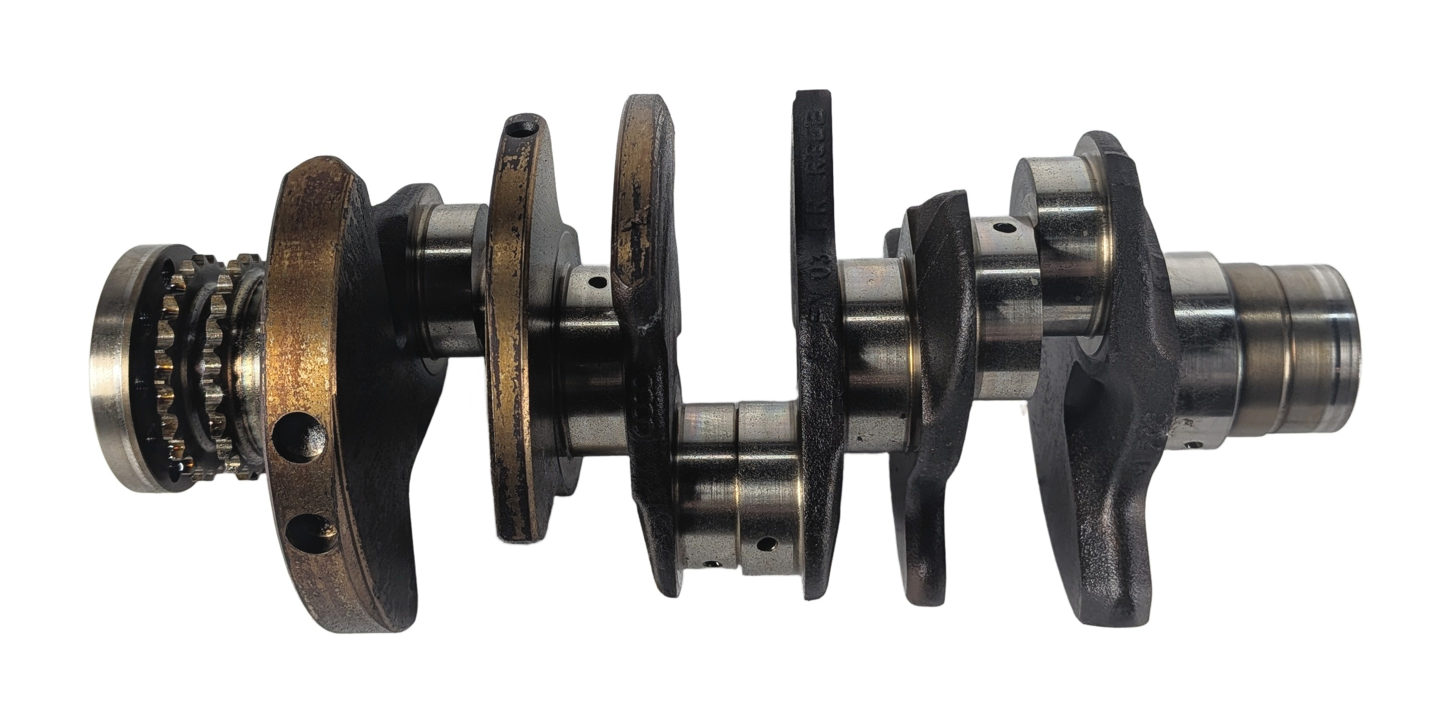 2012 AUDI A6 C7 4G 3.0L SUPER CGXB ENGINE CRANKSHAFT CRANK SHAFT 06E101AD — exact item pictured
