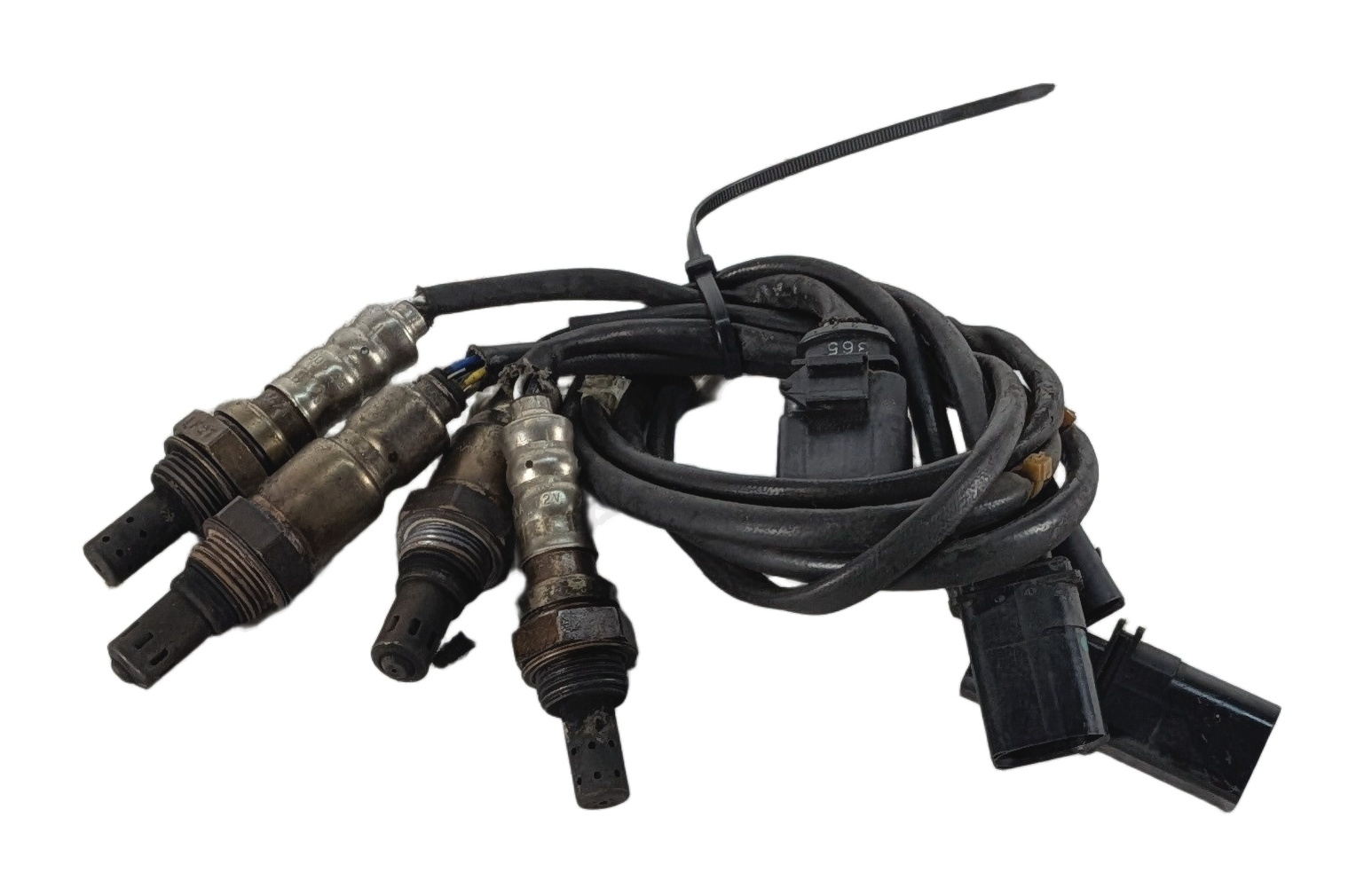 2012 AUDI A6 C7 4G 3.0L SUPER CGXB ENGINE OXYGEN O2 LAMBDA SENSOR SET/4 — exact item pictured
