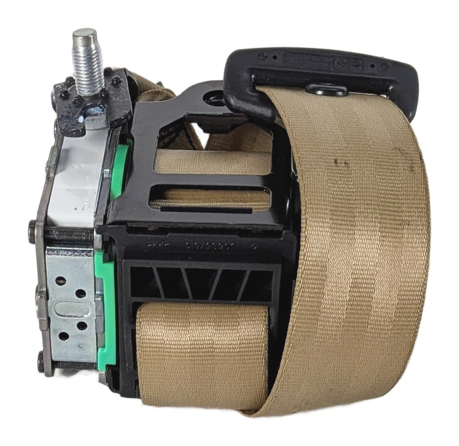 2012 AUDI A6 C7 4G REAR LEFT SEAT SEATBELT RETRACTOR (Beige) — exact item pictured