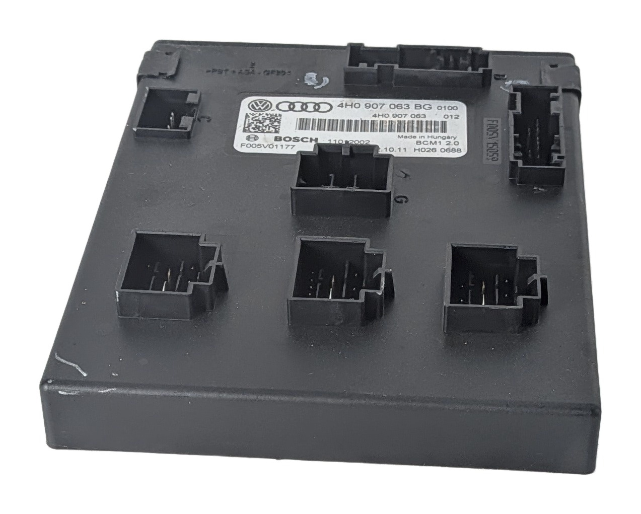 2012 AUDI A6 (C7 4G) ONBOARD POWER SUPPLY BCM BODY CONTROL MODULE COMPUTER — exact item pictured