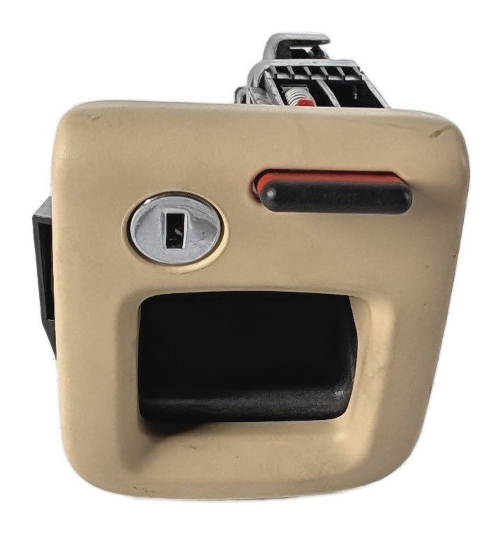 2012 AUDI A6 (C7 4G) REAR LEFT SEAT BACK KEY LOCK LATCH (Beige) — exact item pictured