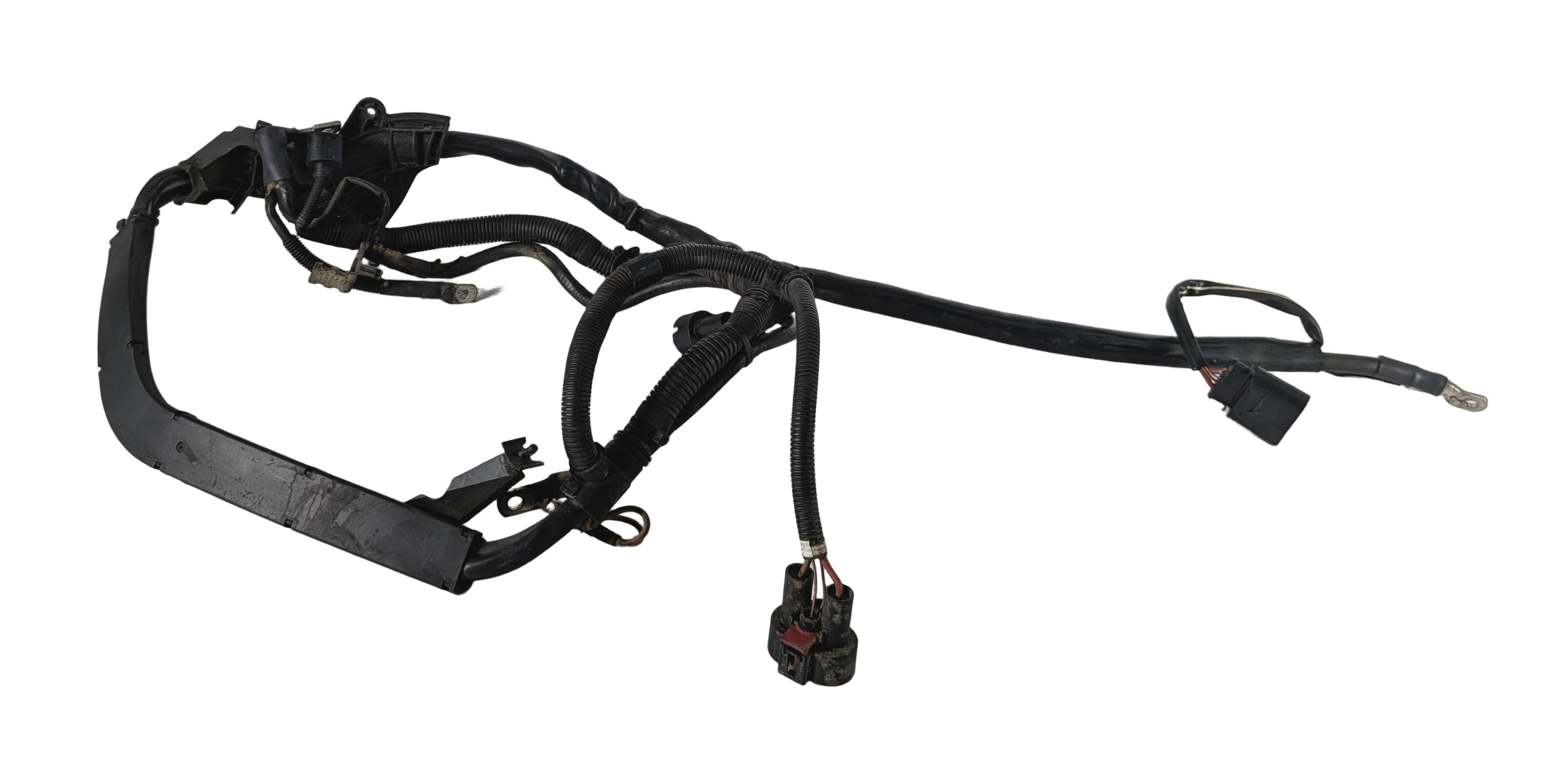 2012 AUDI A6 (C7 4G) 3.0L NEGATIVE GROUND BATTERY CABLE w/ IBS SENSOR — exact item pictured