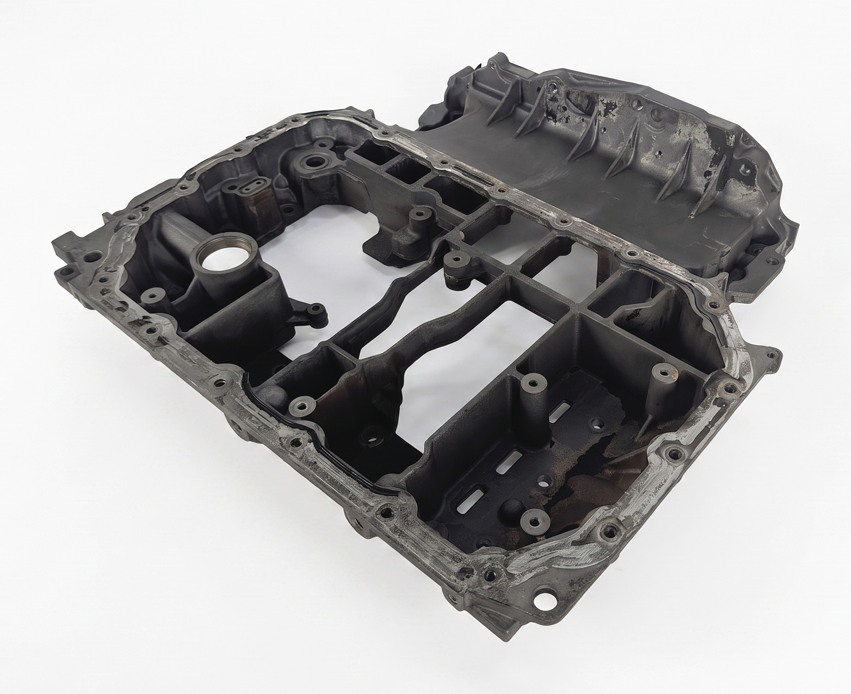 08-17 AUDI A4 S4 A5 S5 A6 A7 A8 Q5 Q7 B8 8K 8T 8R 3.0L 3.2L UPPER ENGINE OIL PAN — exact item pictured