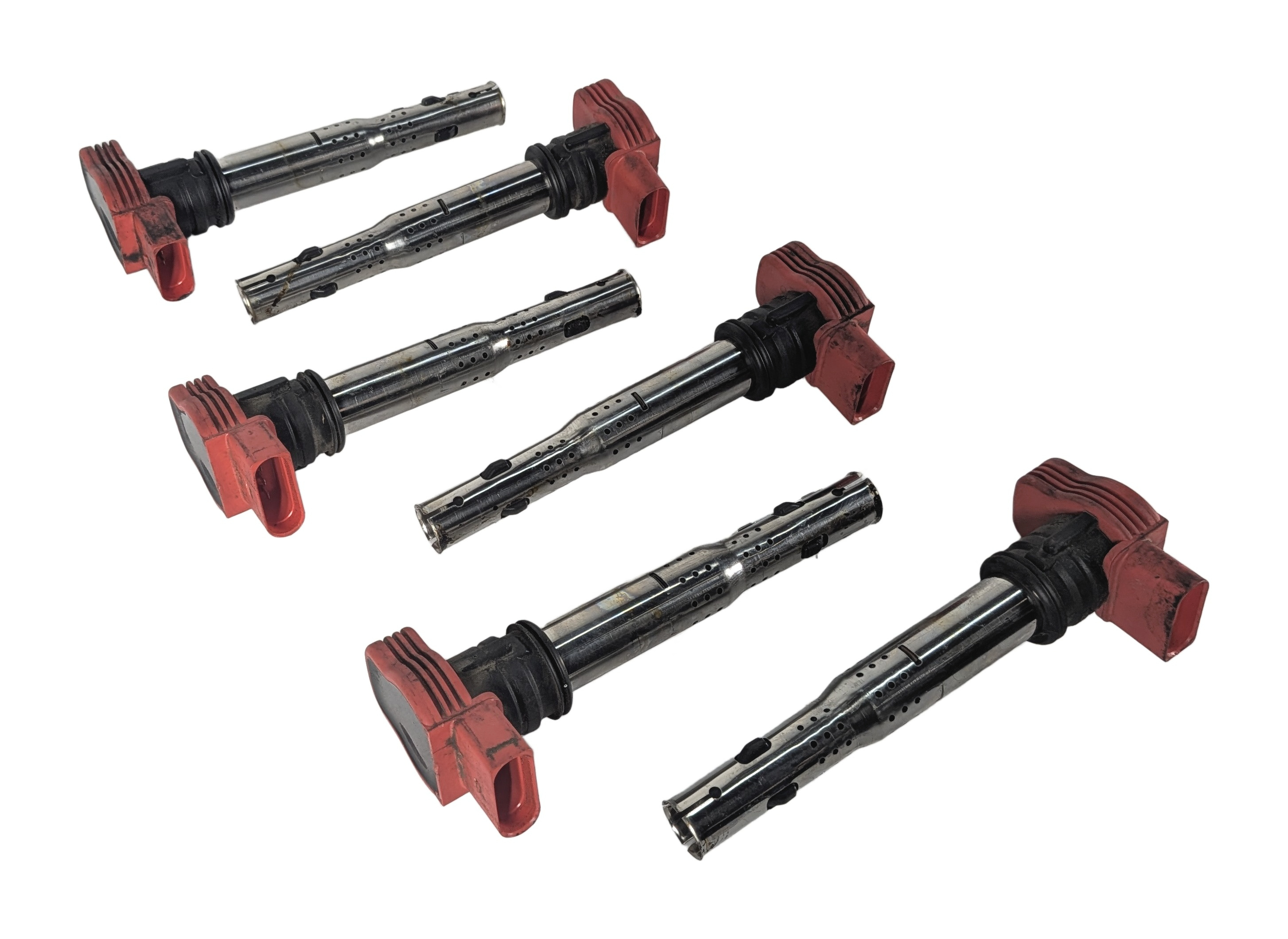 2005-2017 AUDI A4 S4 A5 S5 A6 S6 A7 A8 Q5 SQ5 Q7 R8 S8 IGNITION COIL SET 6 — exact item pictured