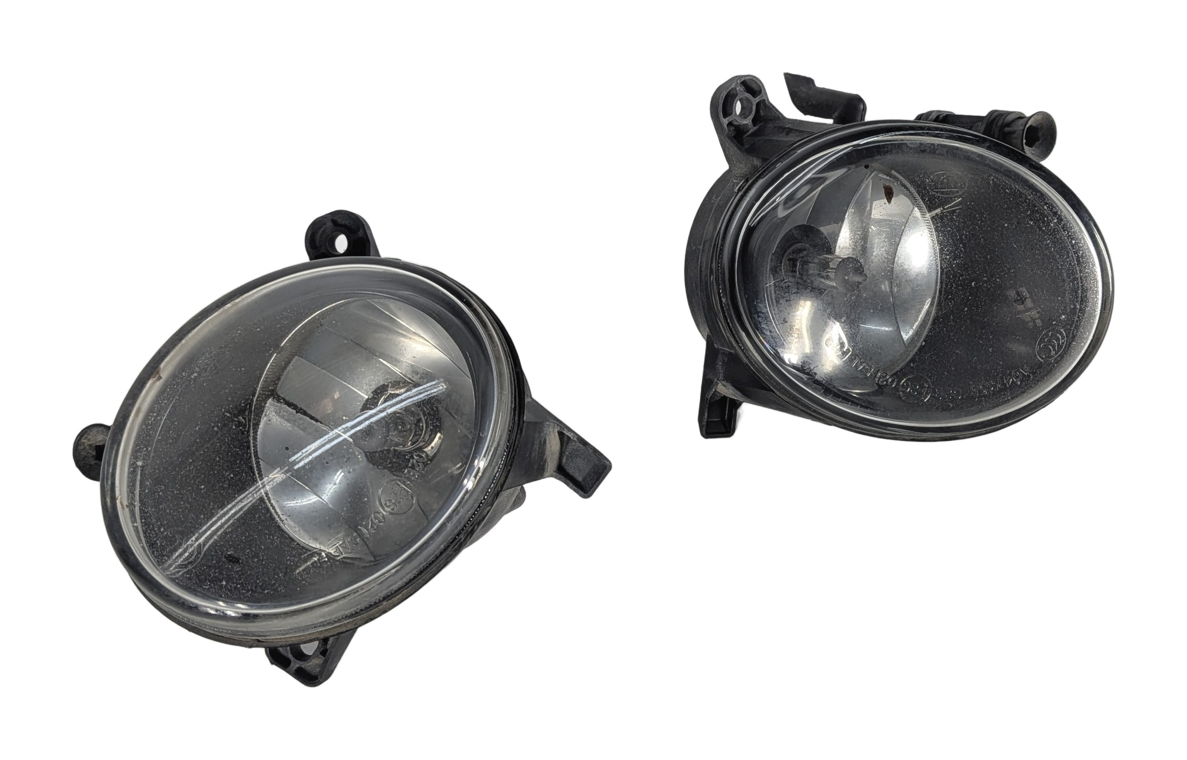 09-17 AUDI A4 A6 Q5 S4 SQ5 (B8 8K 8R C7) FRONT LEFT & RIGHT FOGLIGHT LAMP SET-2 — exact item pictured