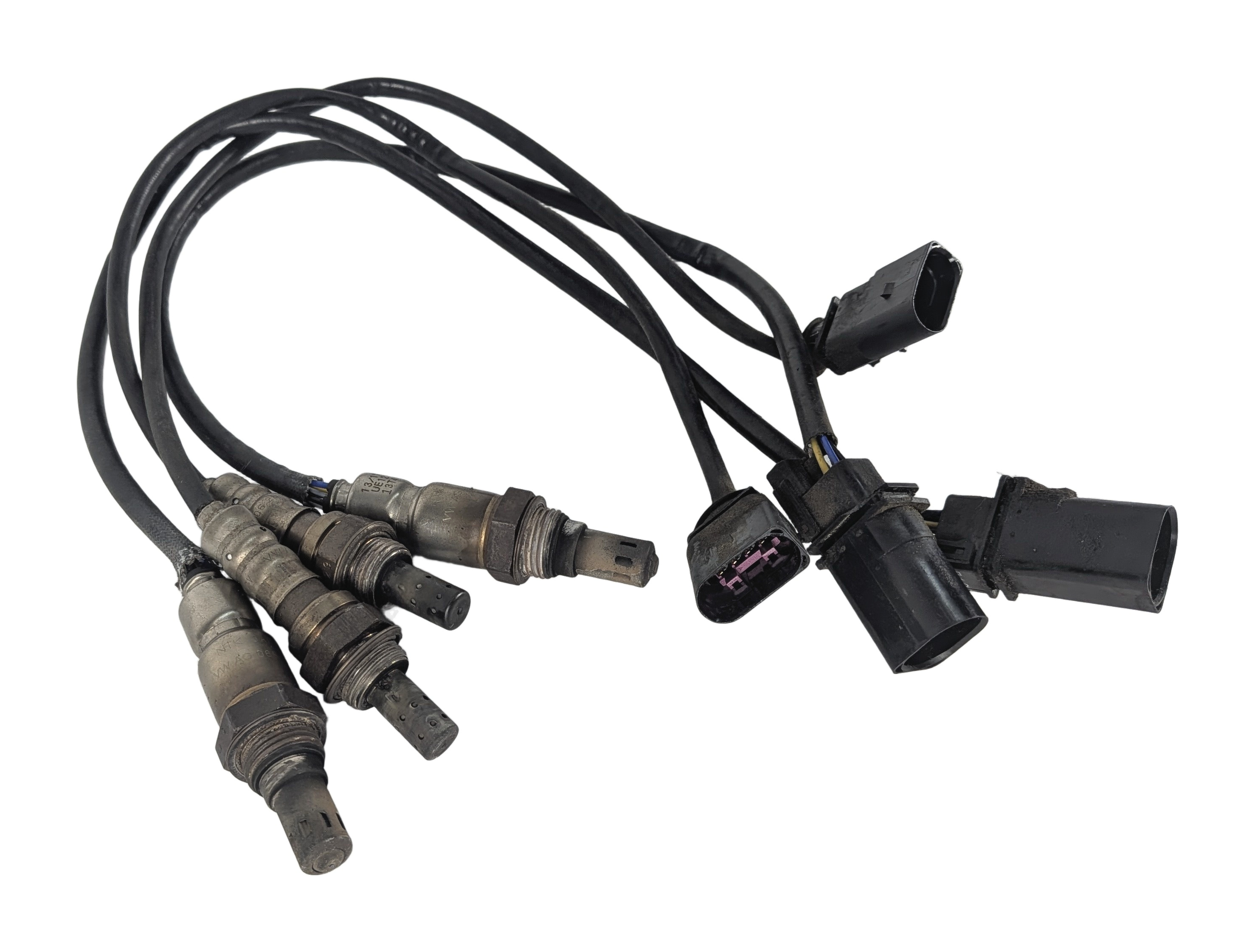 2011 AUDI Q5 (B8 8R) 3.2L (CALB) ENGINE OXYGEN O2 LAMBDA SENSOR SET/4 — exact item pictured