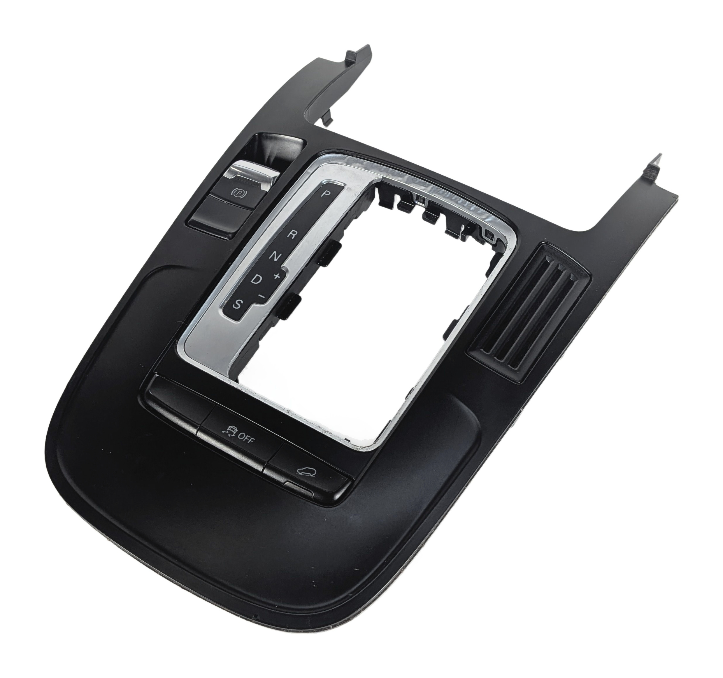 2011 AUDI Q5 (B8 8R) CENTER CONSOLE AUTOMATIC SHIFT TRIM BEZEL TRACTION SWITCH — exact item pictured