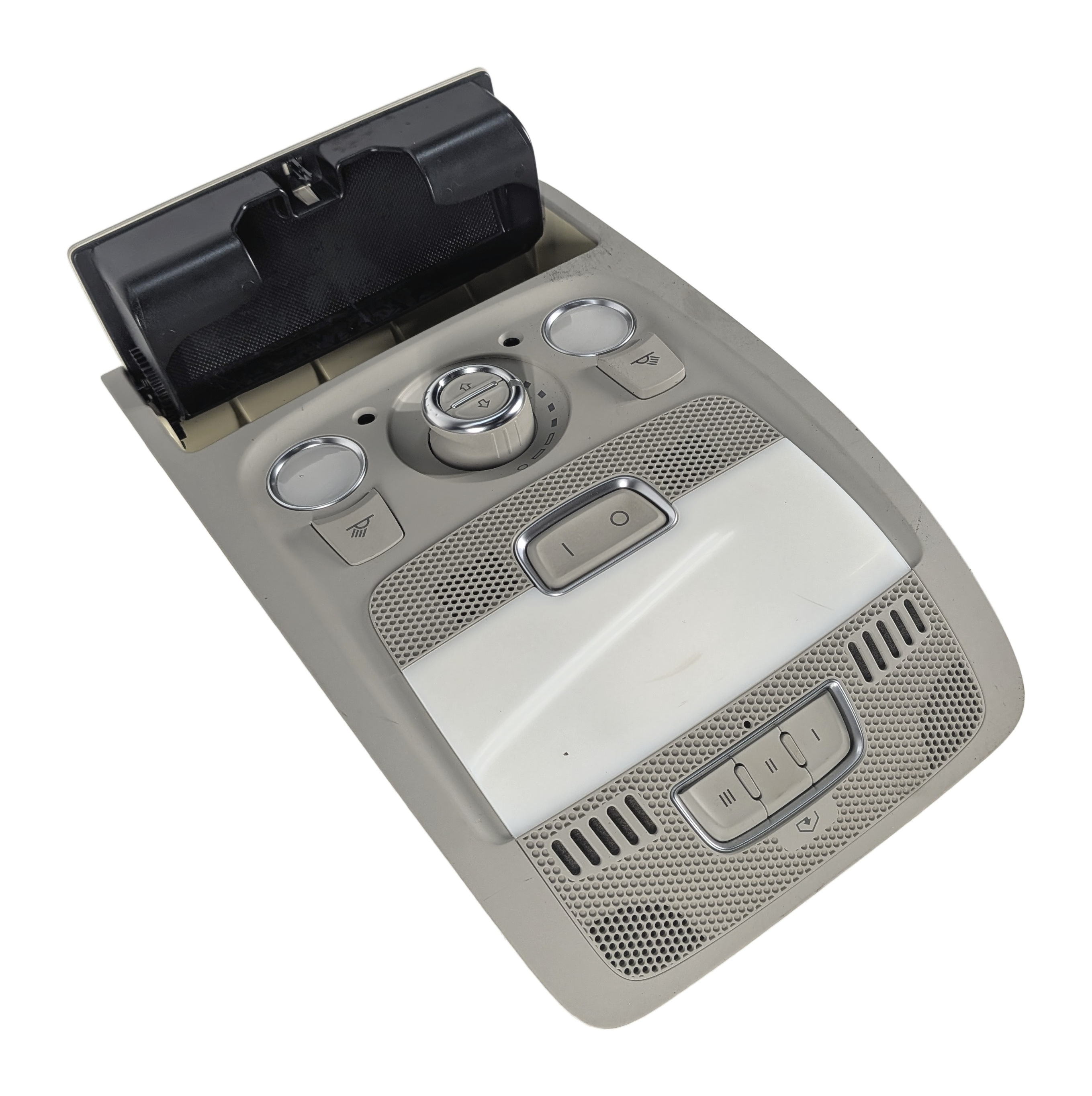 2011 AUDI Q5 (B8 8R) OVERHEAD DOME READING COURTESY LIGHT CONSOLE (Gray) — exact item pictured