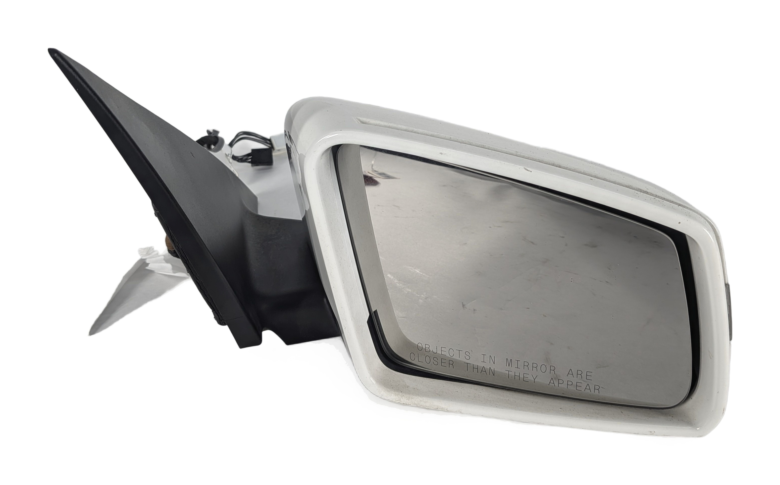 12-14 MERCEDES C250 C300 C350 (W204) RIGHT HEAT AUTODIM MEM DOOR MIRROR (White) — exact item pictured