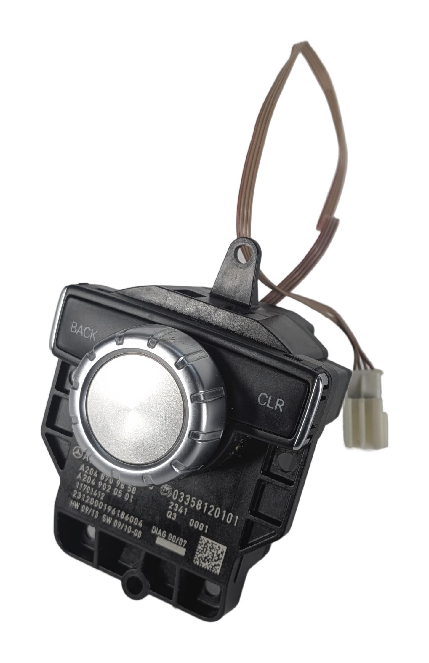 2012-2015 MERCEDES C E GLK (W204 W212 X204) iDRIVE MULTIMEDIA SWITCH KNOB BUTTON — exact item pictured