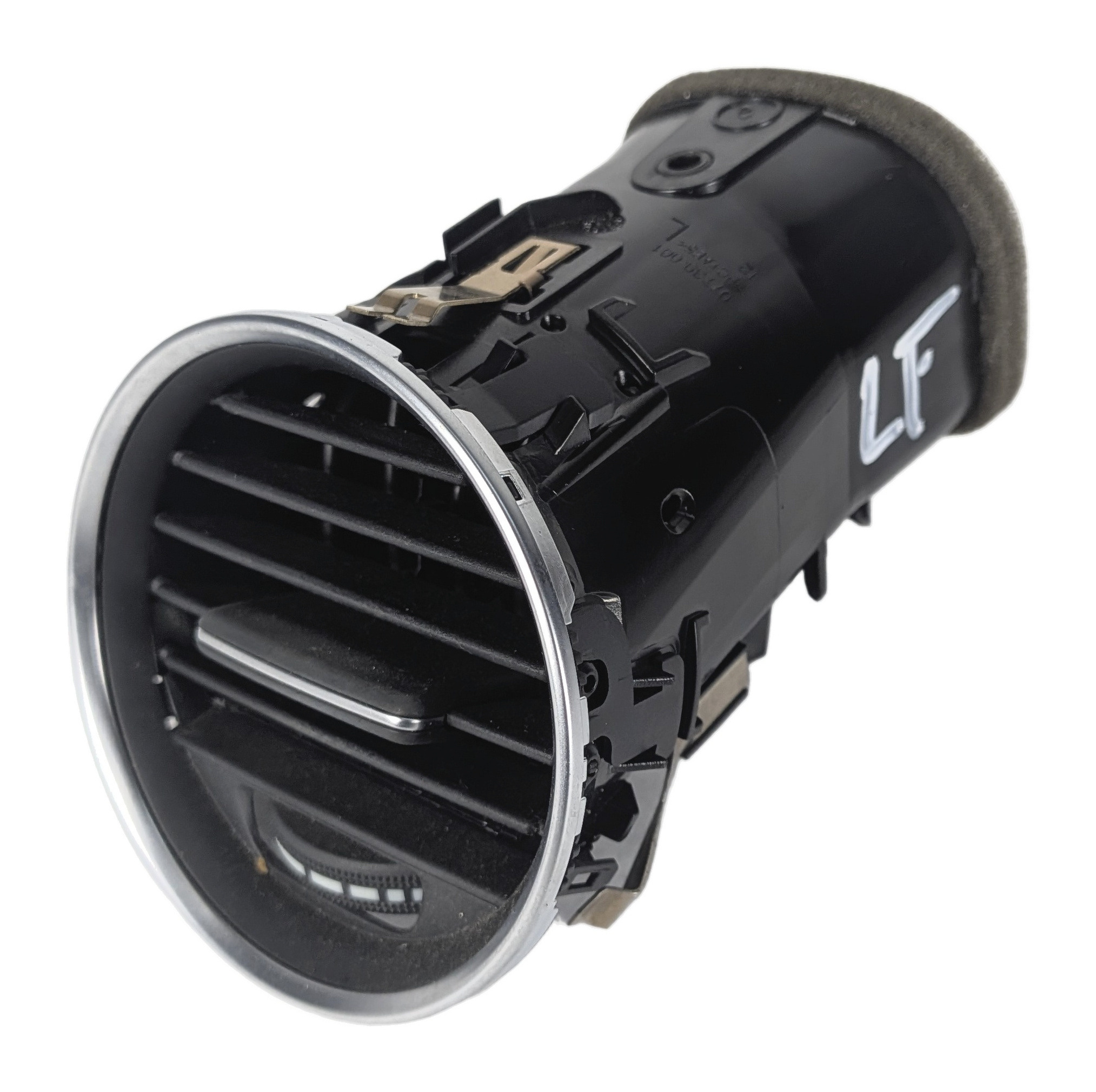 2013 MERCEDES C250 W204 FRONT LEFT DRIVER DASH HEAT AIR AC HVAC VENT (Black) — exact item pictured