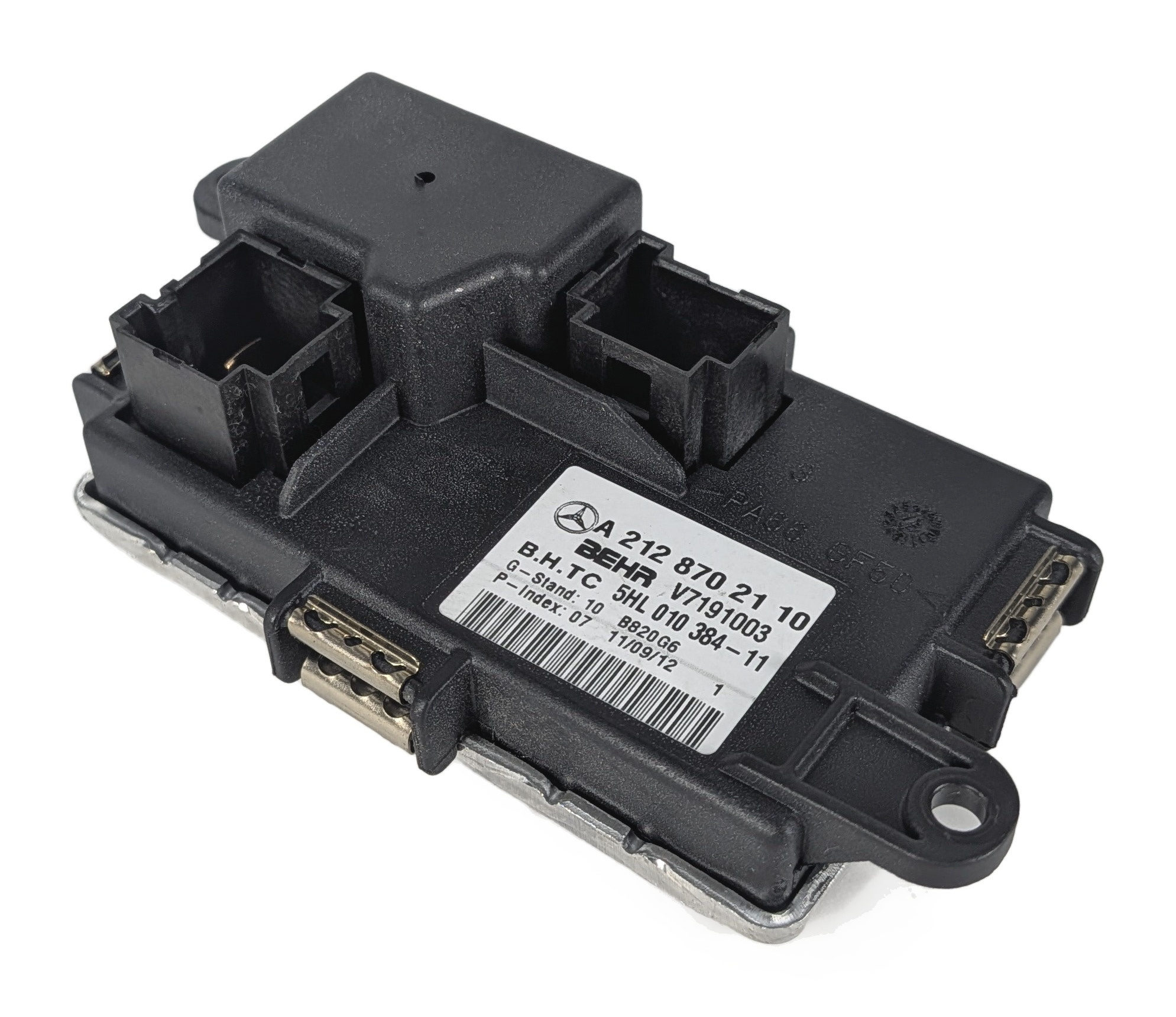 2013 MERCEDES C250 (W204) HVAC HEATER AC BLOWER MOTOR RESISTOR REGULATOR — exact item pictured