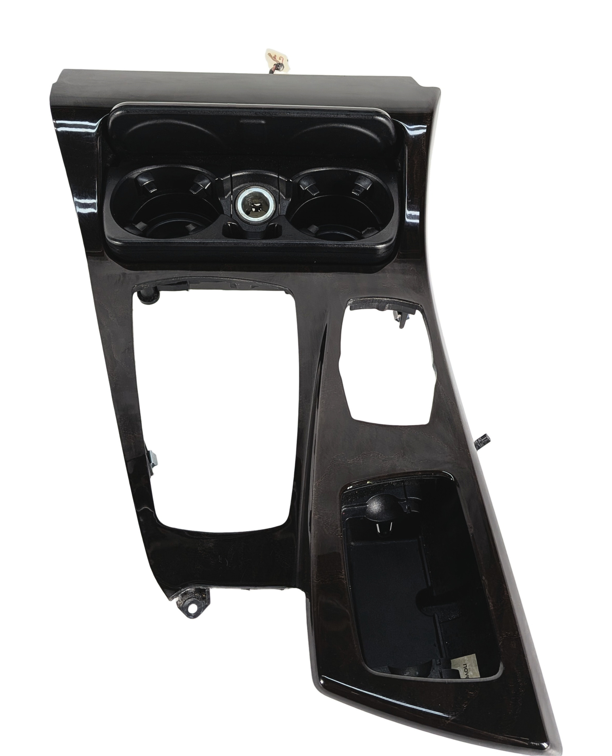 2011 BMW 528i 535i 550i (F10) FRONT CENTER CONSOLE SHIFT TRIM CUP HOLDER — exact item pictured