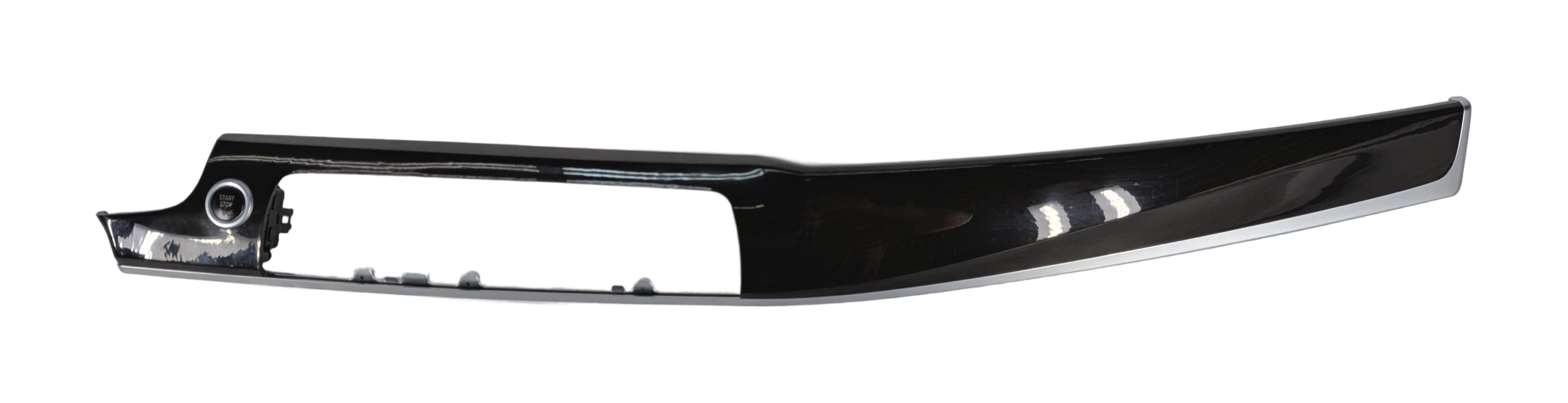 2011 BMW 535i F10 LEFT DASH INSTRUMENT PANEL TRIM w/ START STOP BUTTON (Ash) — exact item pictured