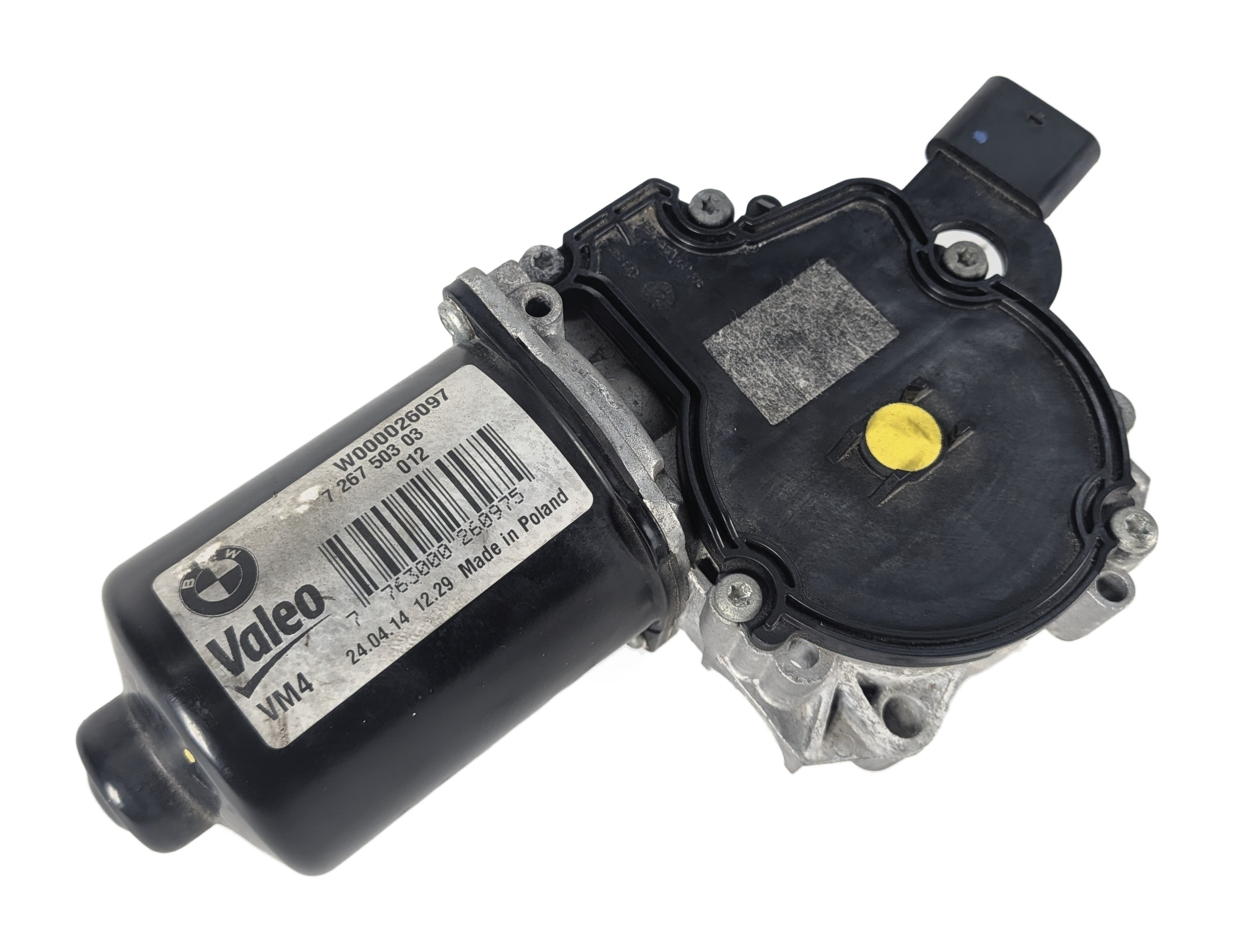 2012-2019 BMW M3 M4 3 4 SERIES (F30 F32) FRONT WINDSHIELD WIPER MOTOR — exact item pictured