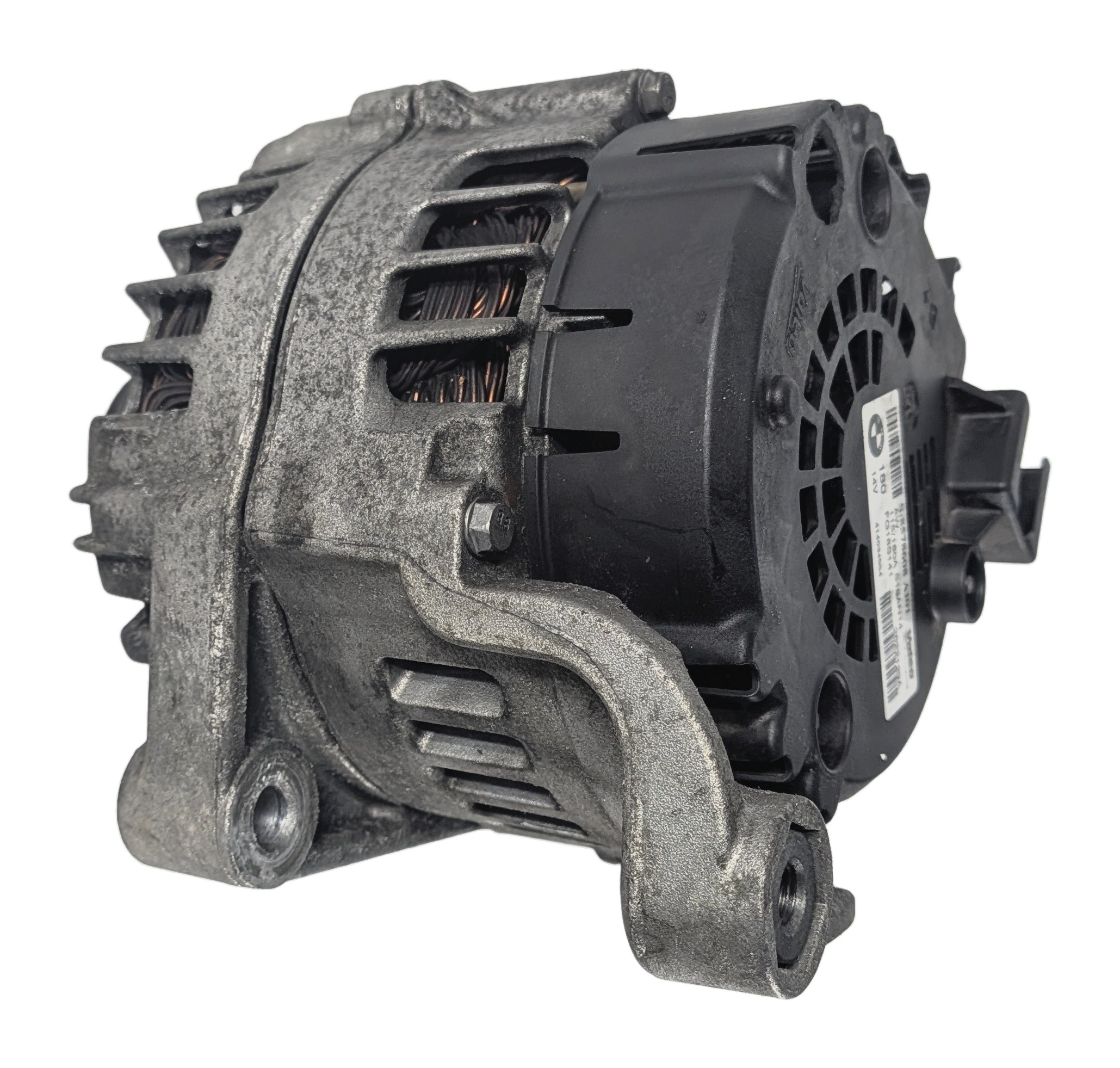 2014-2018 BMW 328d (F30) 2.0L TURBO DIESEL N47T ENGINE 180 AMP ALTERNATOR — exact item pictured