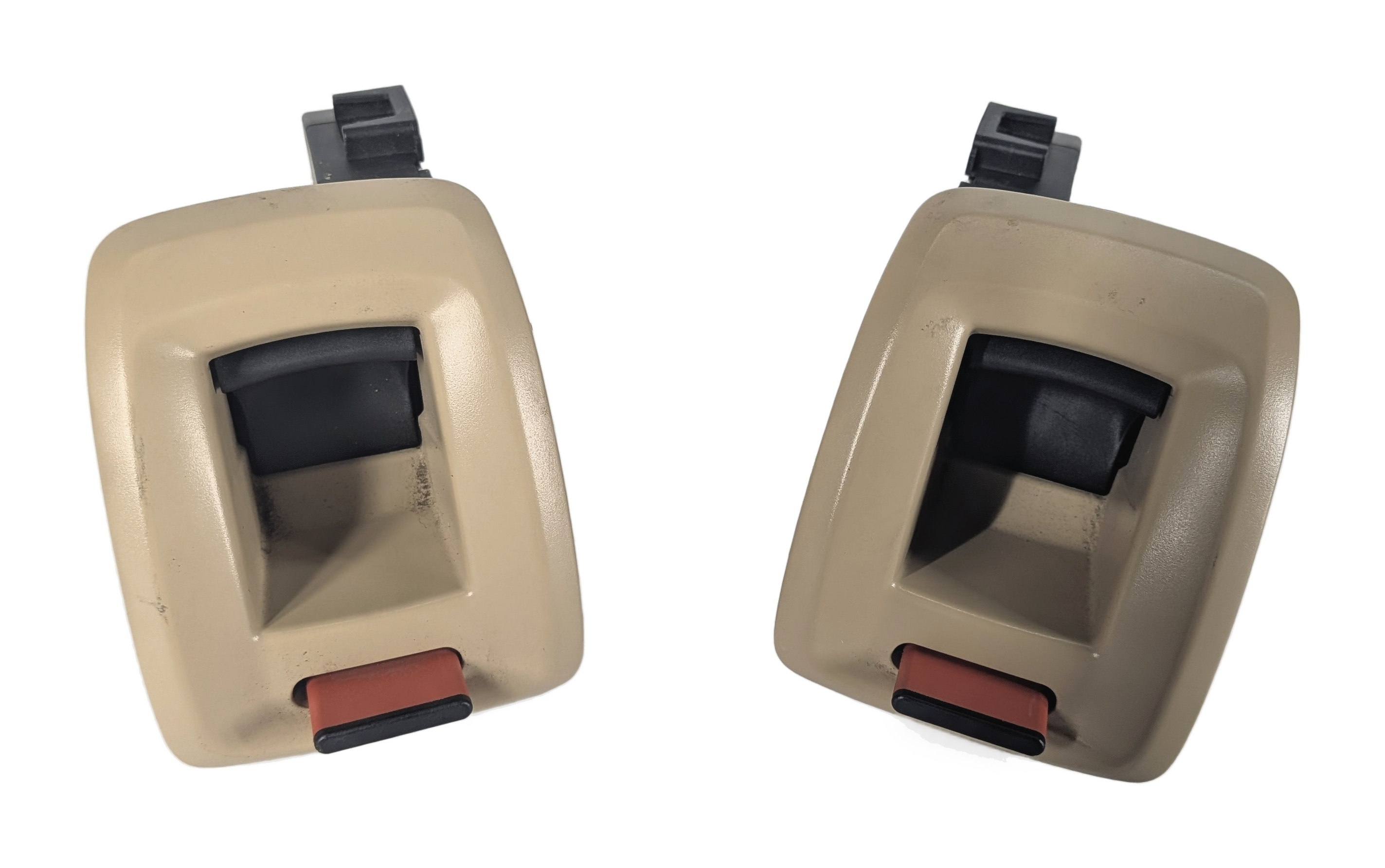 2014 BMW 328D WAGON (F31) REAR SEAT LOCK LATCH RELEASE SET/2 (Beige) — exact item pictured