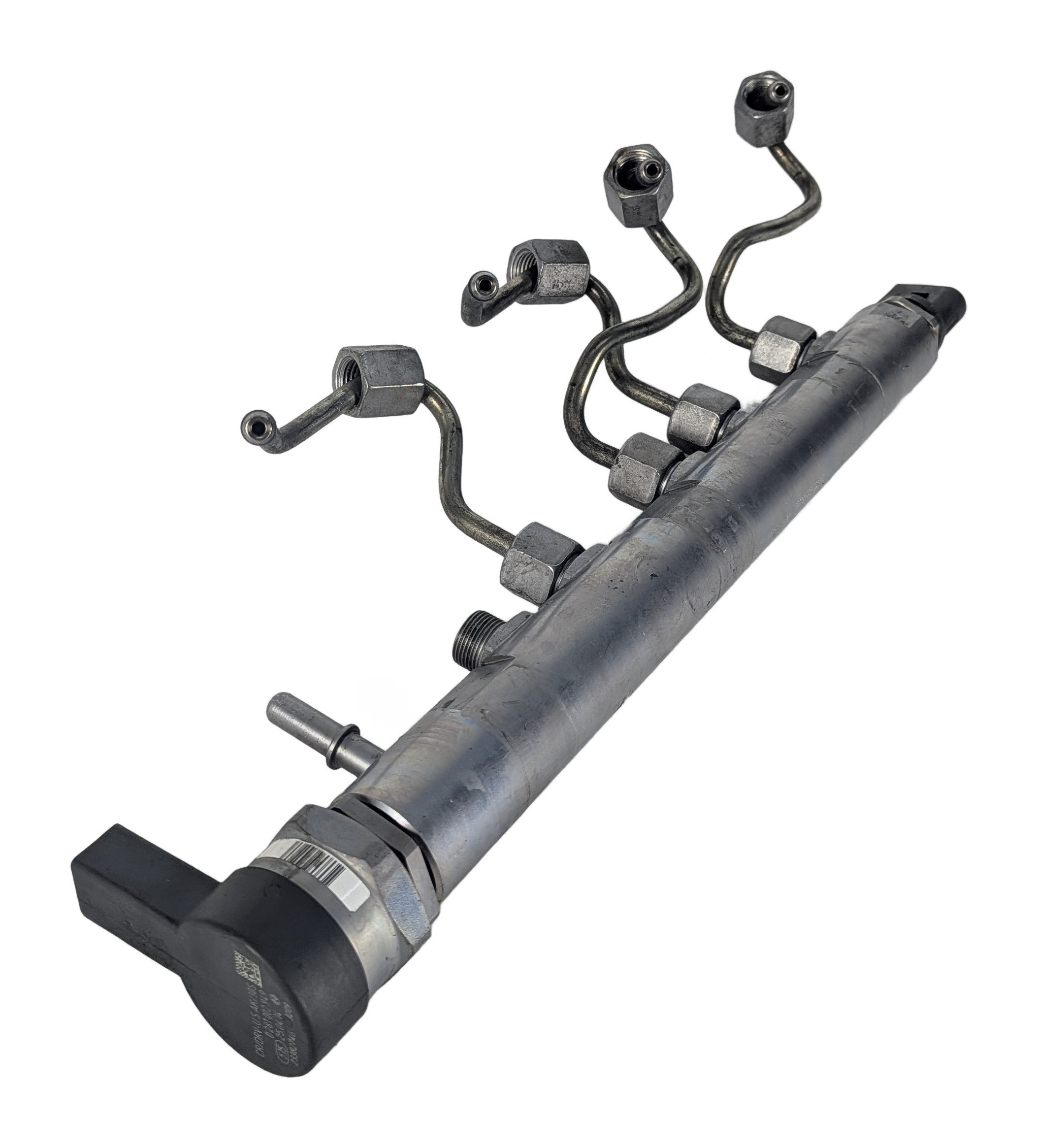 2014 BMW 328D WAGON F31 2.0L N47T DIESEL HIGH PRESSURE FUEL RAIL LINE SENSOR — exact item pictured