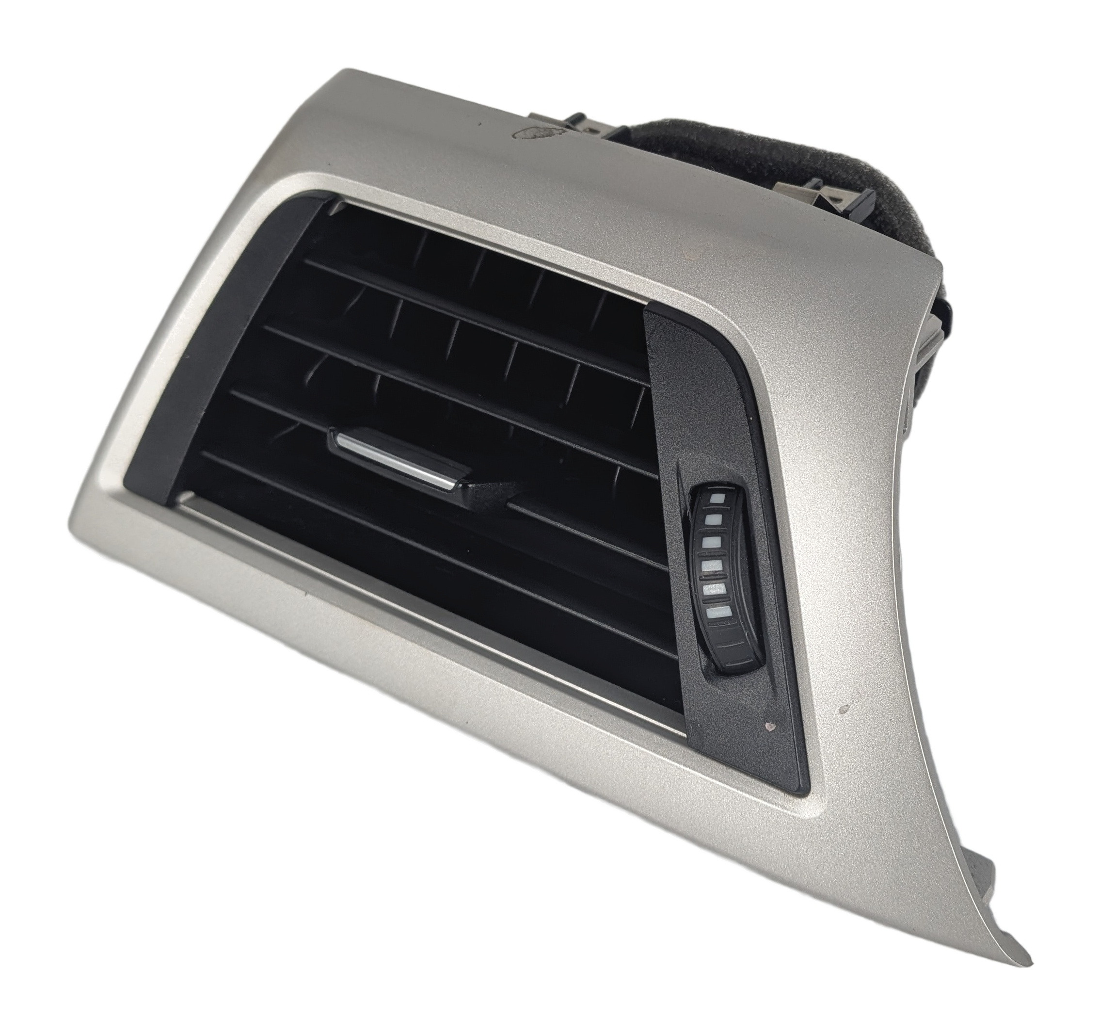 2014 BMW 328D WAGON F31 FRONT LEFT DASH HEAT AIR AC VENT (Satin Silver Matte) — exact item pictured