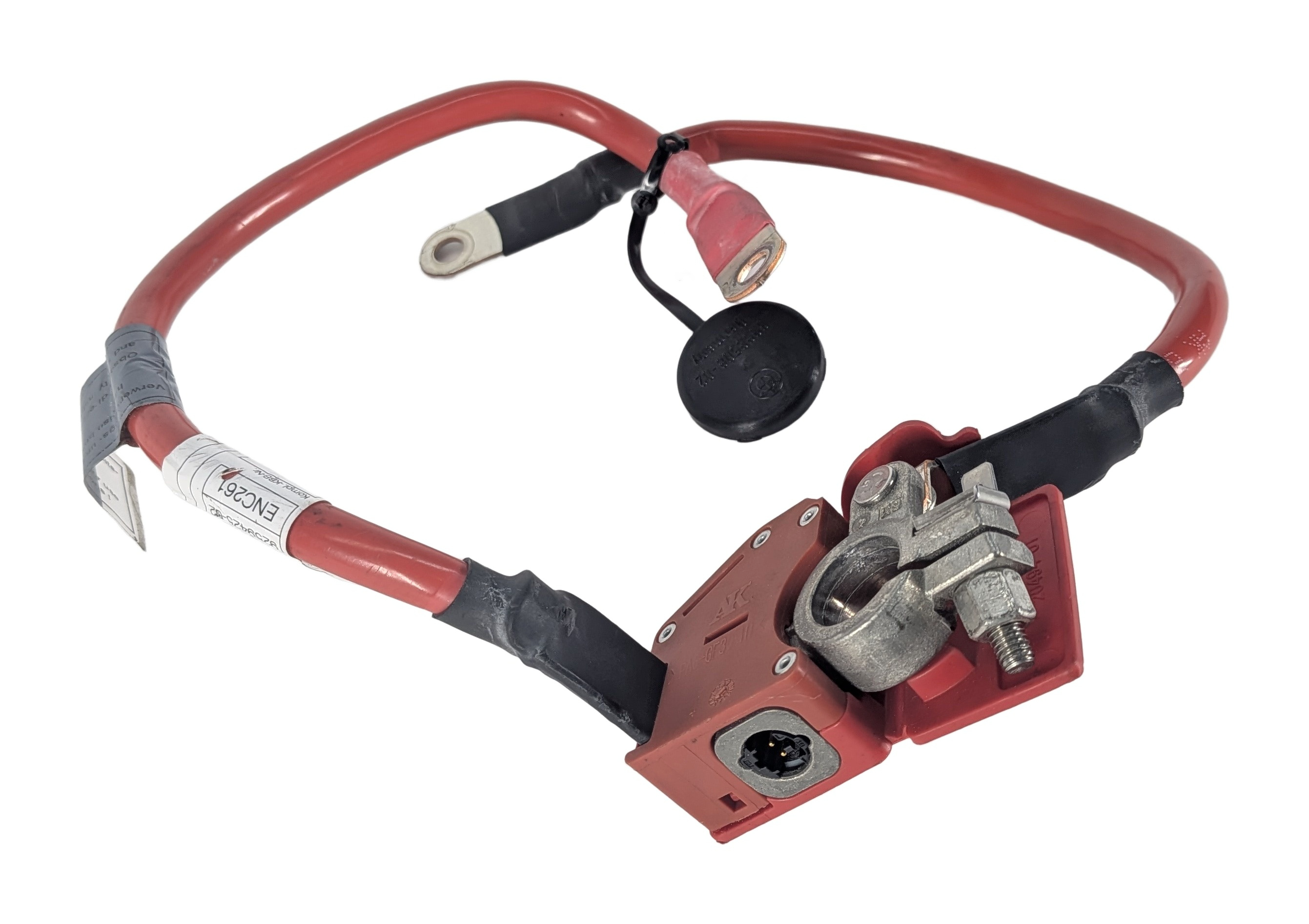 2014 BMW 328D WAGON (F31) 2.0L POSITIVE BATTERY CABLE w/ IBS TERMINAL CLAMP — exact item pictured