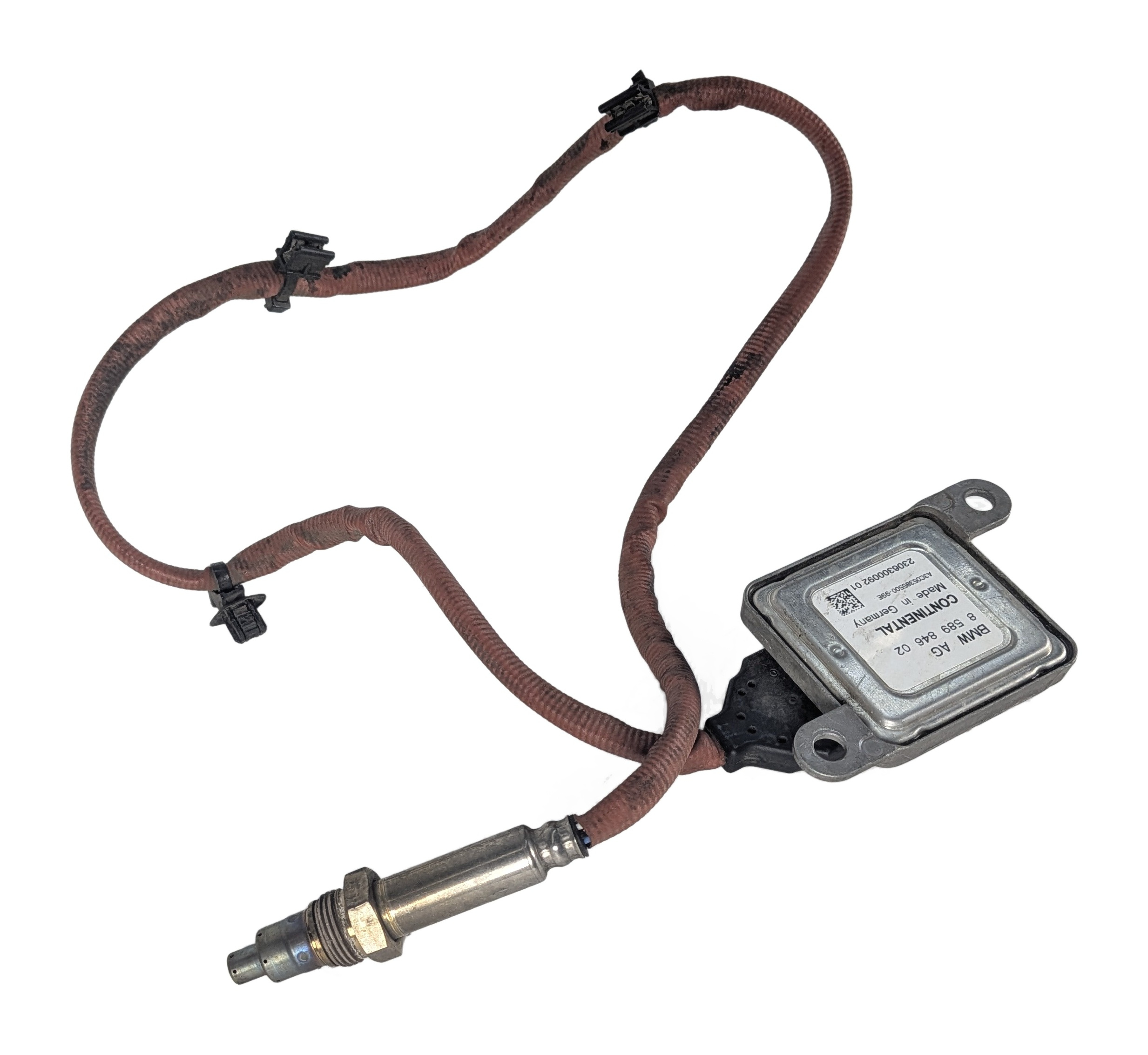 2014 BMW 328D WAGON F31 2.0L N47T DIESEL NOX NITROGEN OXIDE SENSOR MODULE — exact item pictured