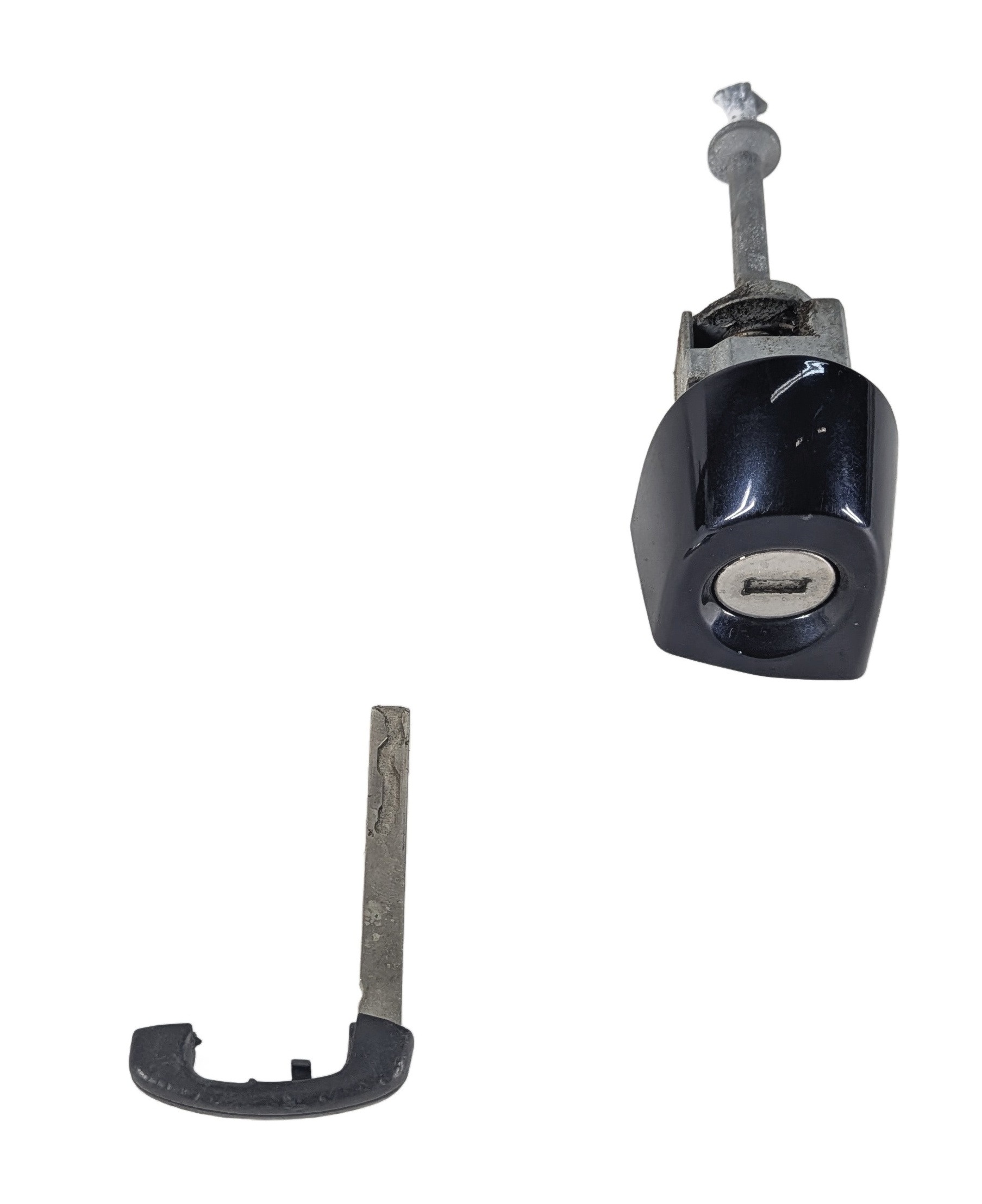 2014 BMW 328D WAGON (F31) FRONT LEFT DRIVER DOOR LOCK CYLINDER w/ KEY (Blue) — exact item pictured