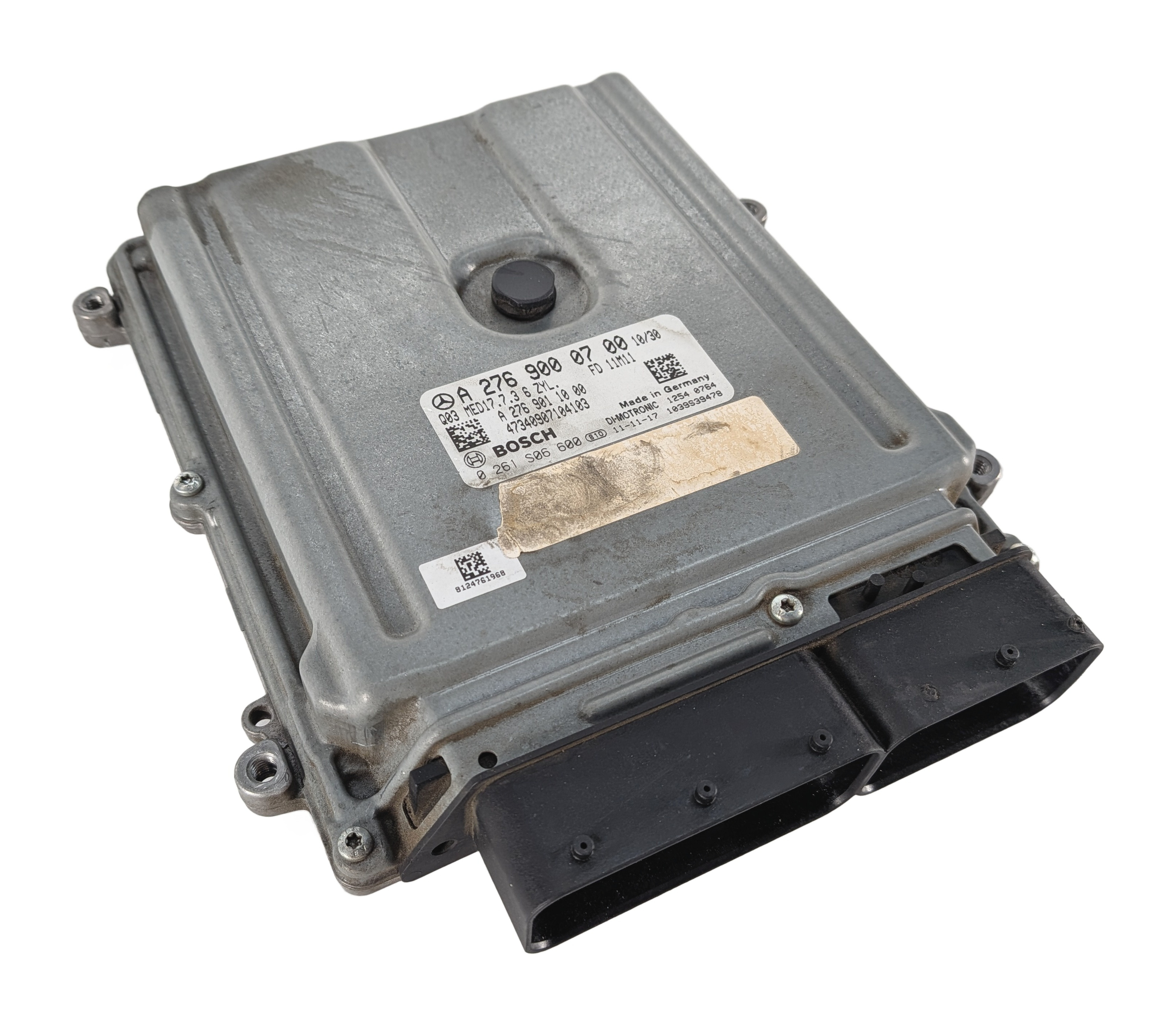 2012 MERCEDES ML350 (W166) 3.5L M276 GAS ENGINE CONTROL MODULE COMPUTER ECM — exact item pictured