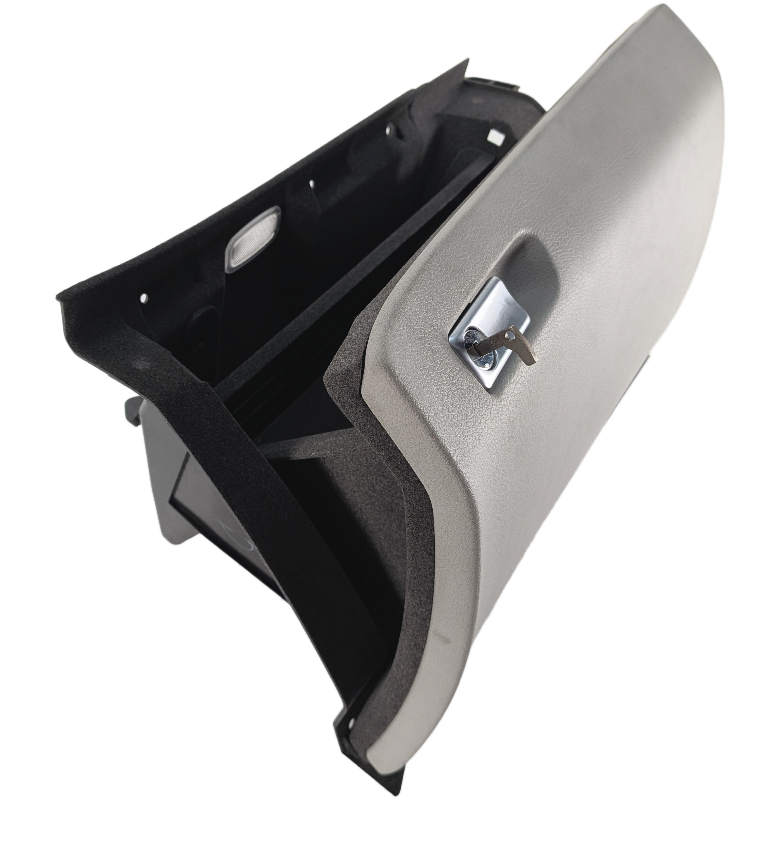 12-19 MERCEDES GL GLS ML GLE CLASS W166 X166 FRONT GLOVE BOX DOOR (Gray) — exact item pictured