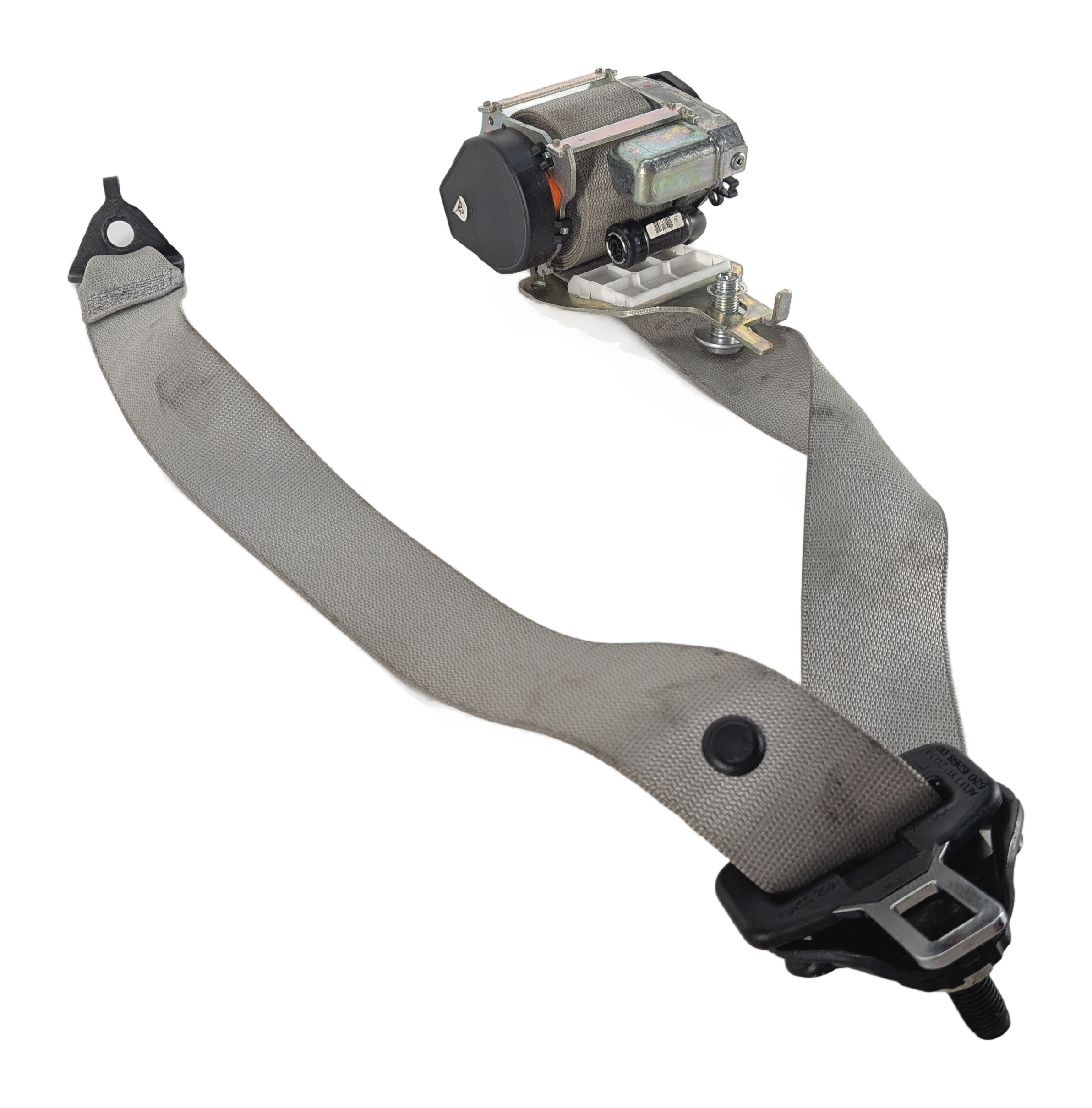 2012 MERCEDES ML350 (W166) REAR LEFT SEATBELT RETRACTOR (Gray) — exact item pictured
