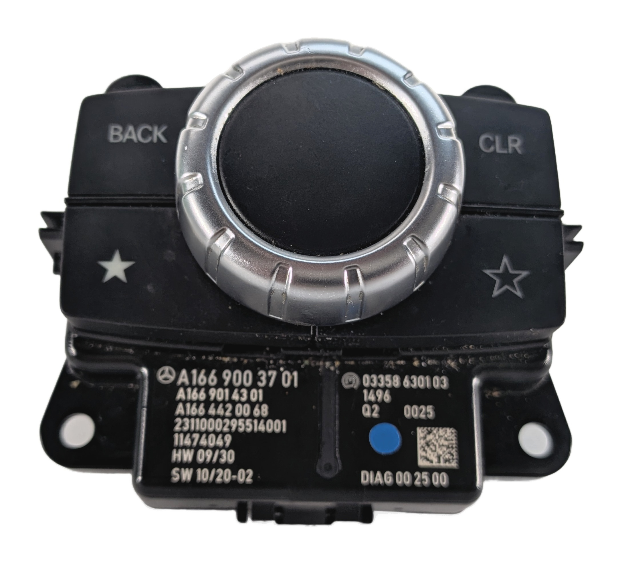 2012-2013 MERCEDES G550 GL350 GL450 GL550 ML350 ML550 (W166 X166) RADIO GPS KNOB — exact item pictured