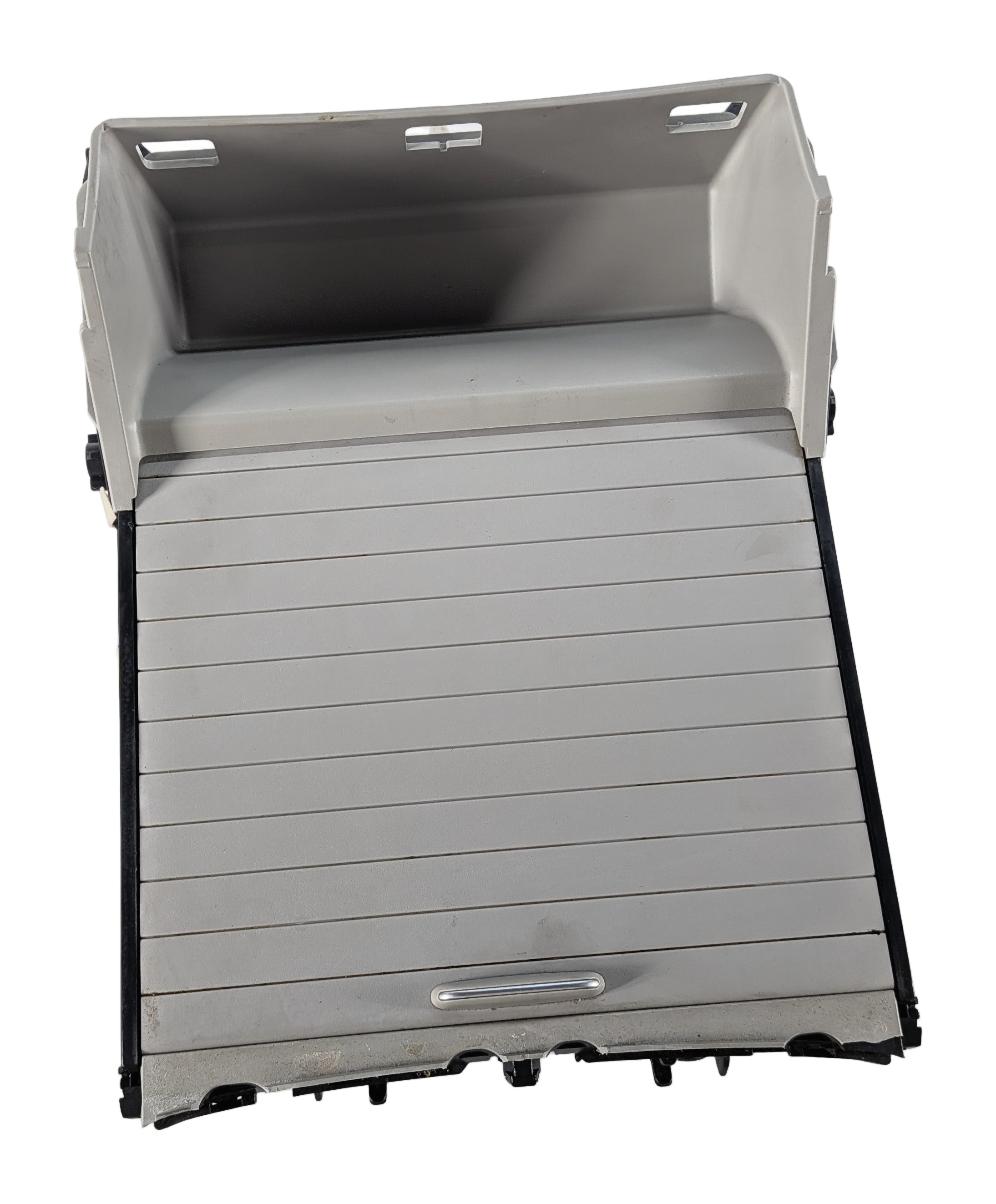 2012 MERCEDES ML350 (W166) FRONT CENTER CONSOLE CUP HOLDER STORAGE BIN (Gray) — exact item pictured