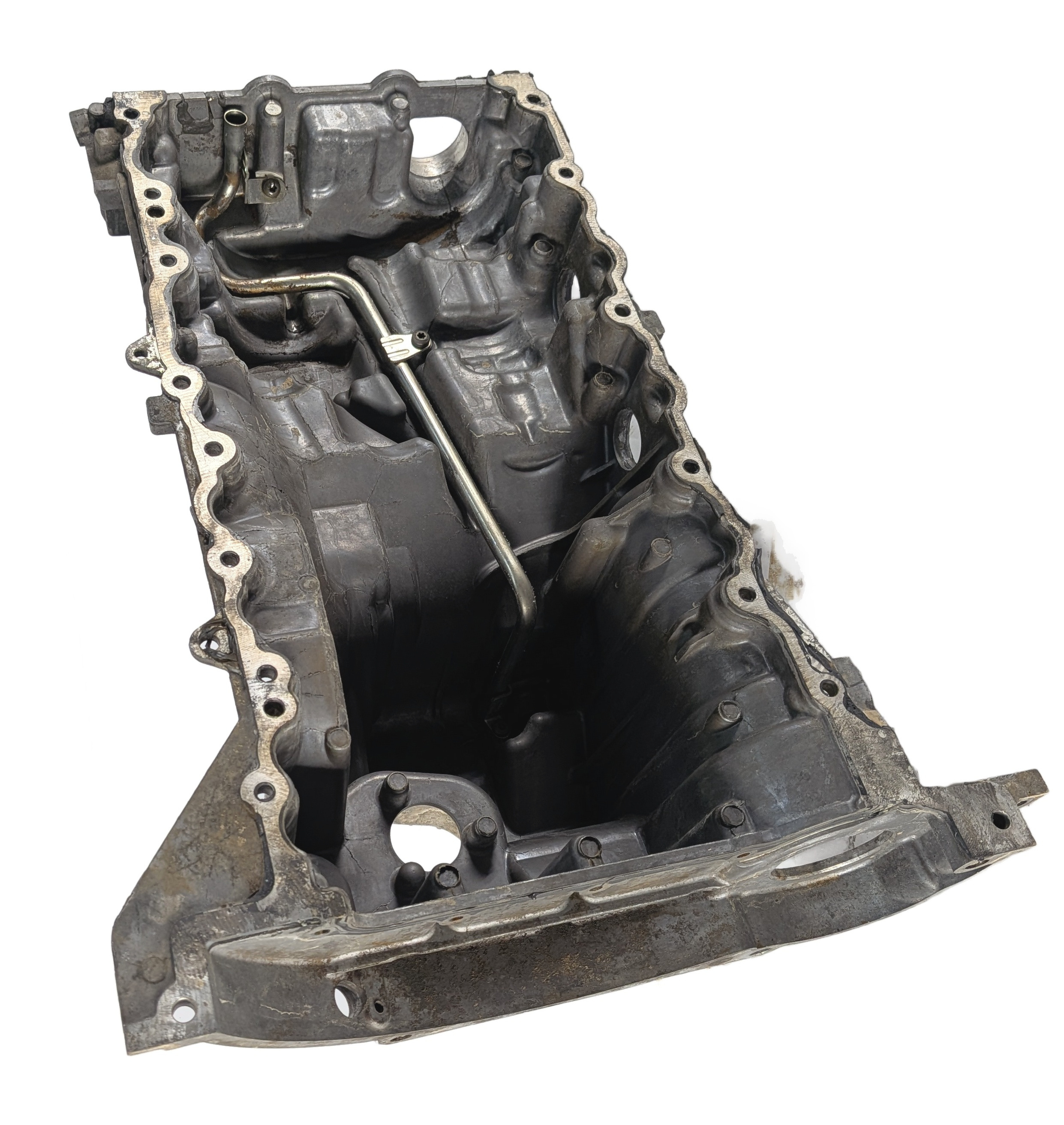 10-17 DISCOVERY LR4 ROVER SPORT (L320 L494 L405) 3.0L 5.0L LOWER ENGINE OIL PAN — exact item pictured