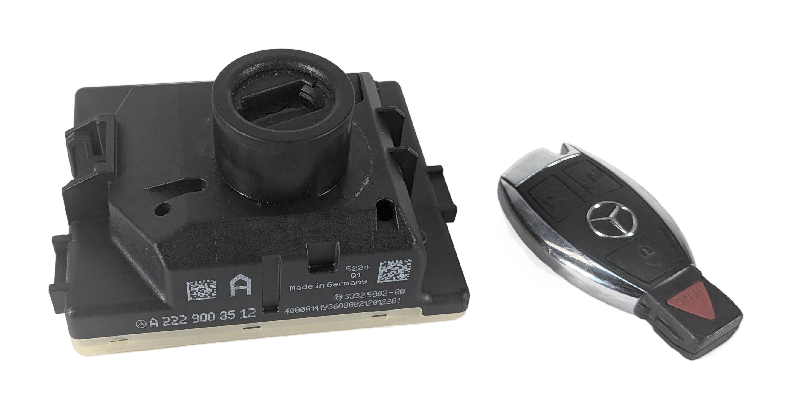16 MERCEDES C GLC S CLASS (W205 X253 W22) IGNITION SWITCH (w/o air suspension) — exact item pictured