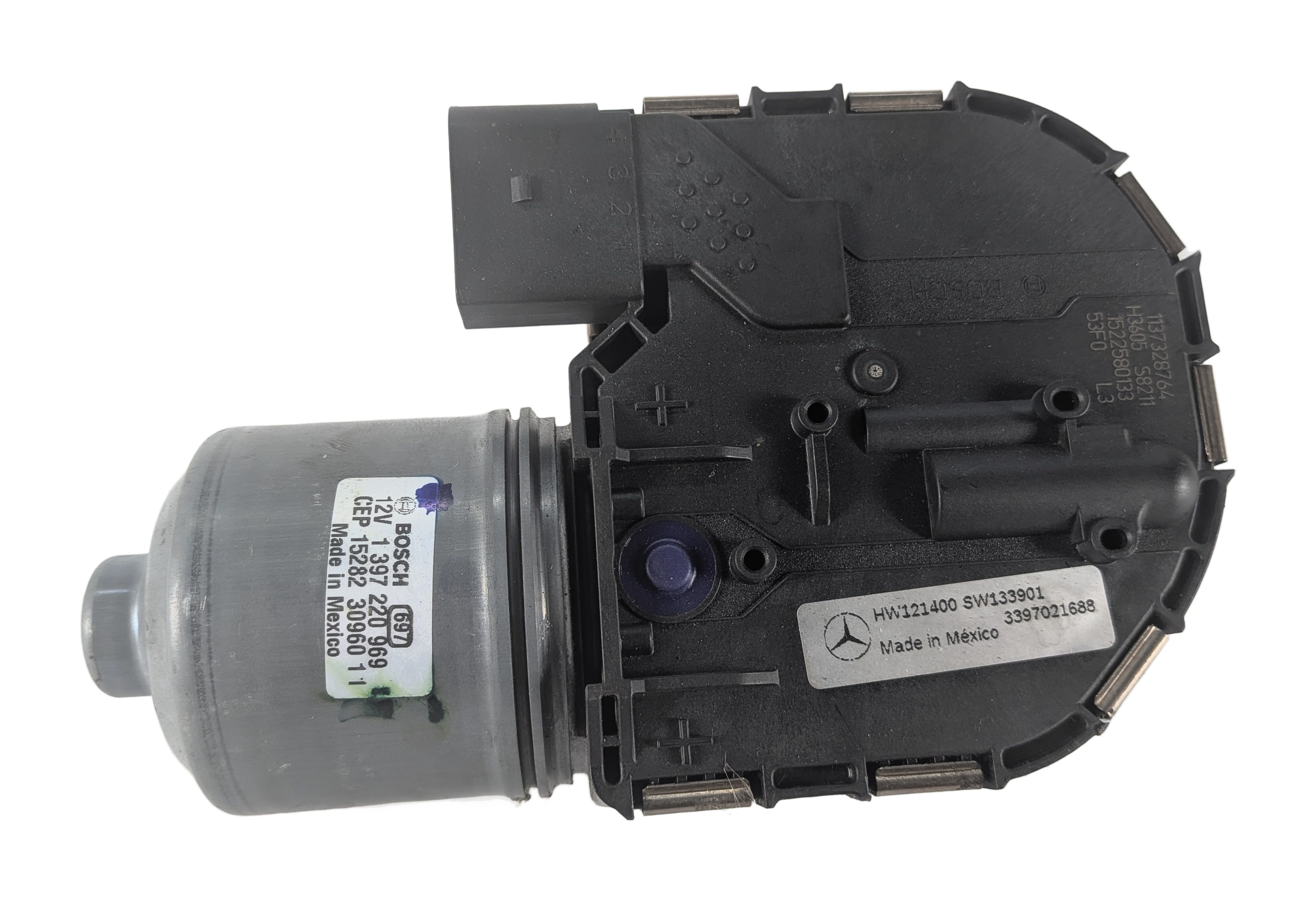 2015-2018 MERCEDES C300 C350 C400 C450 C43 C63 AMG (W205) FRONT WIPER MOTOR — exact item pictured