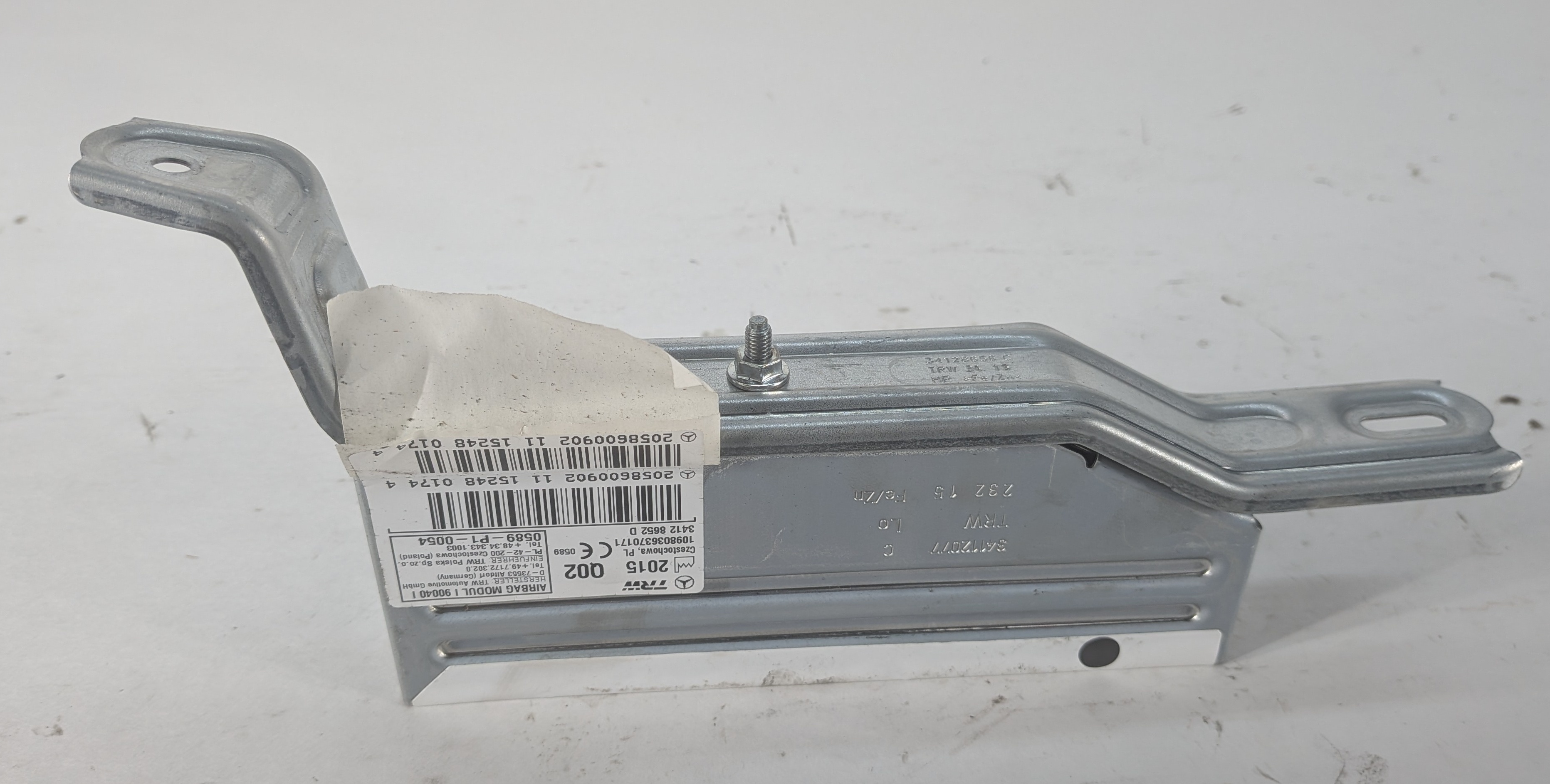 2015-2021 MERCEDES C300 C350E C400 C450 C43 C63 (W205) RIGHT REAR AIRBAG AIR BAG — exact item pictured