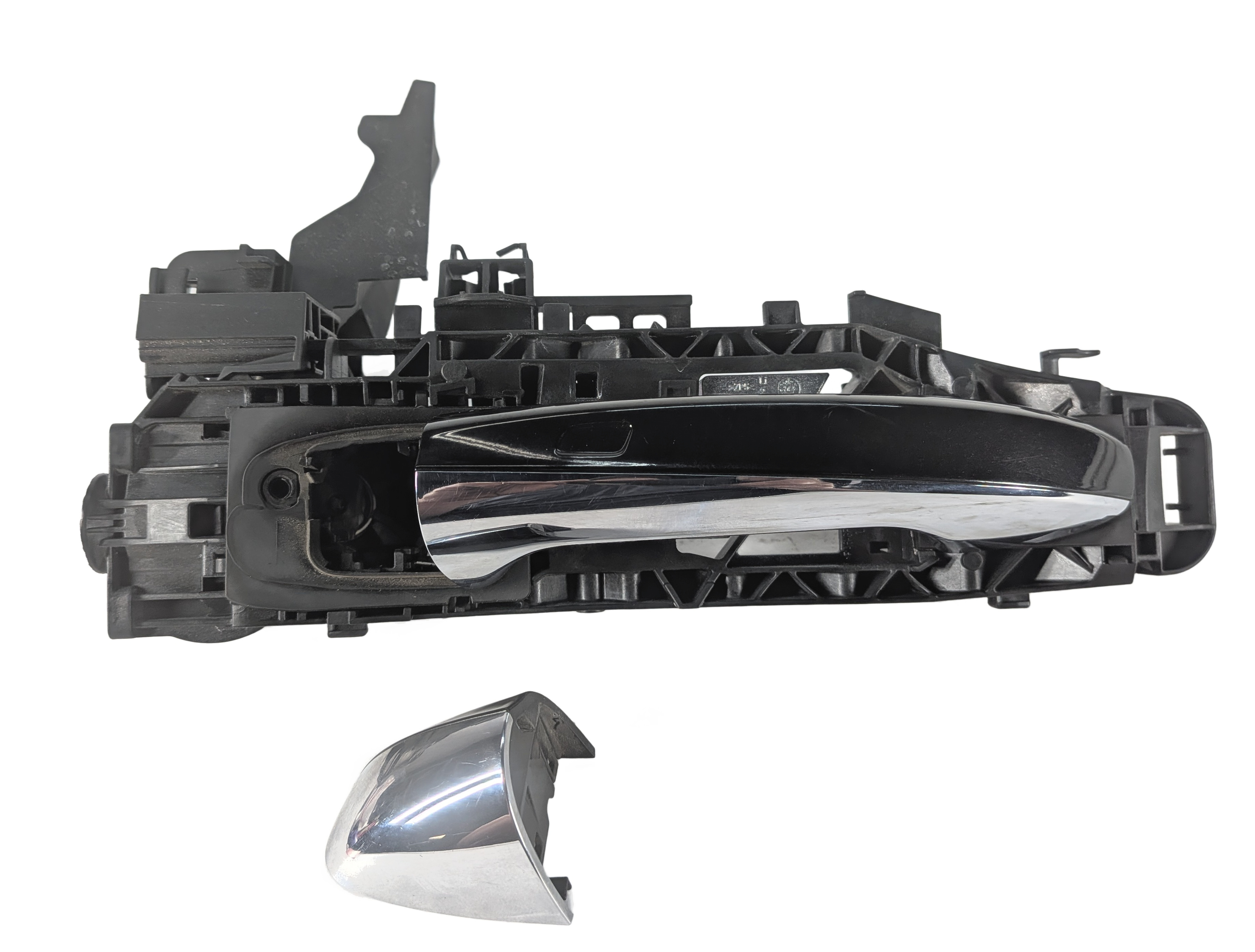 15-17 MERCEDES C300 C350 C400 C450 W205 DRIVER KEYLESS DOOR HANDLE (Black) — exact item pictured