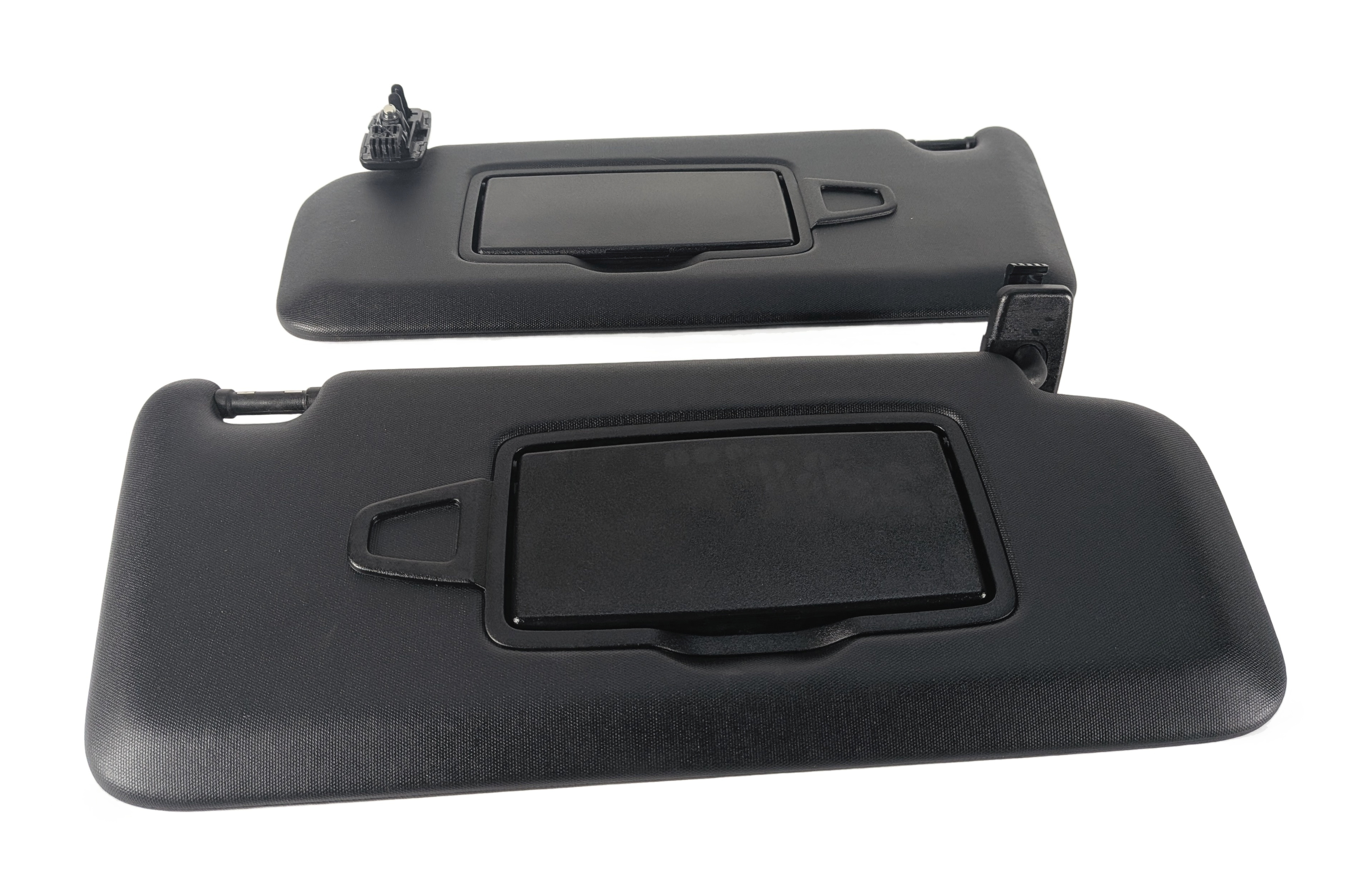 15-17 MERCEDES C300 C350 C400 C450 (W205) LEFT & RIGHT SUNVISOR SET 2 (Black) — exact item pictured
