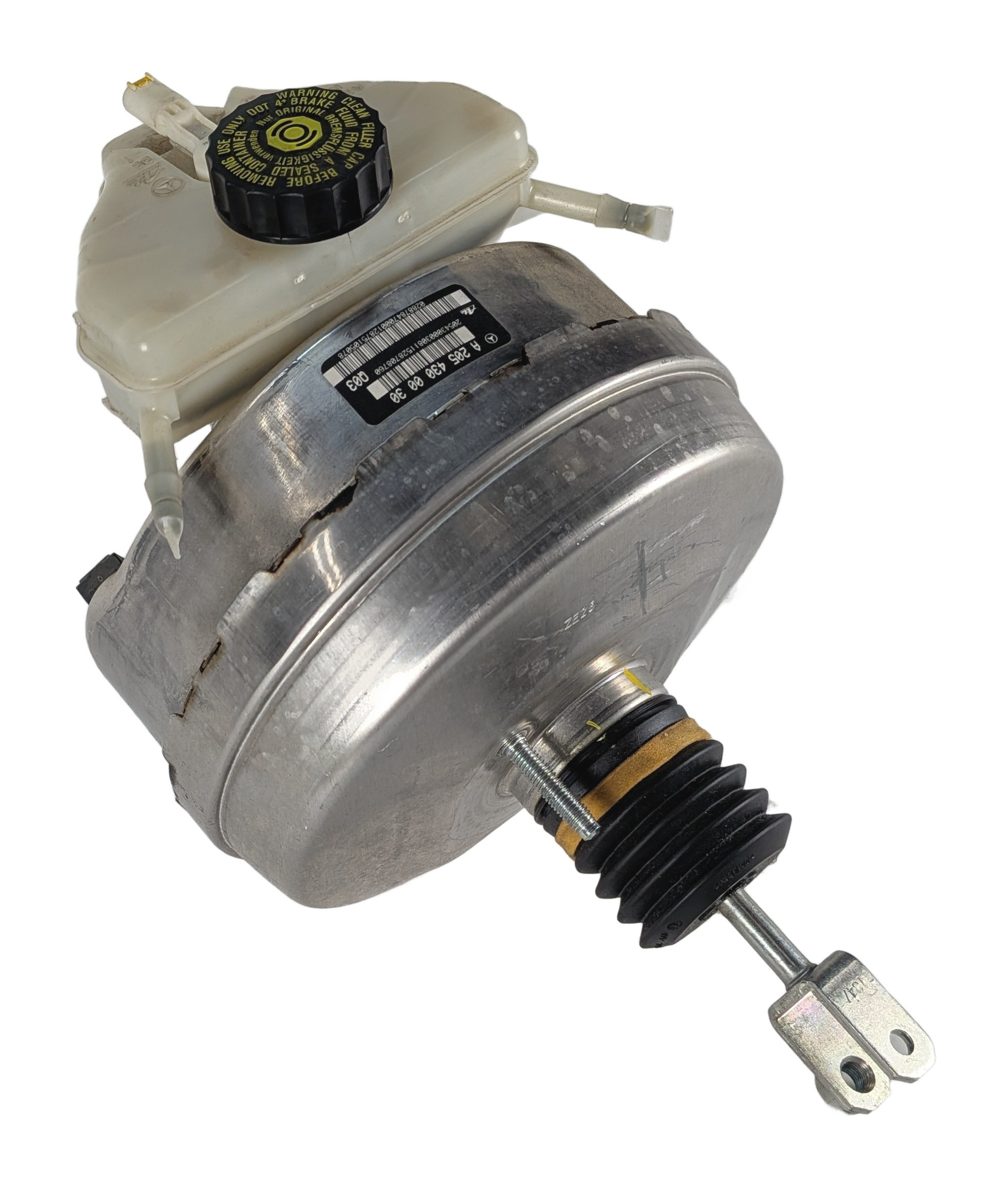 2015-2018 MERCEDES C300 C350 C400 C450 C43 C63 (W205) BRAKE BOOSTER w/ CYLINDER — exact item pictured