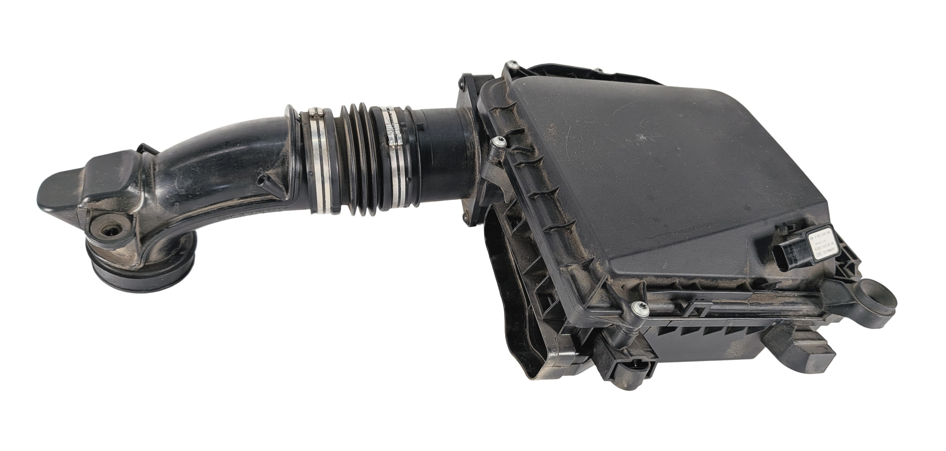 15-23 MERCEDES C E GLC GLE GLS ML S CLS CLASS RIGHT ENGINE AIR INTAKE FILTER BOX — exact item pictured