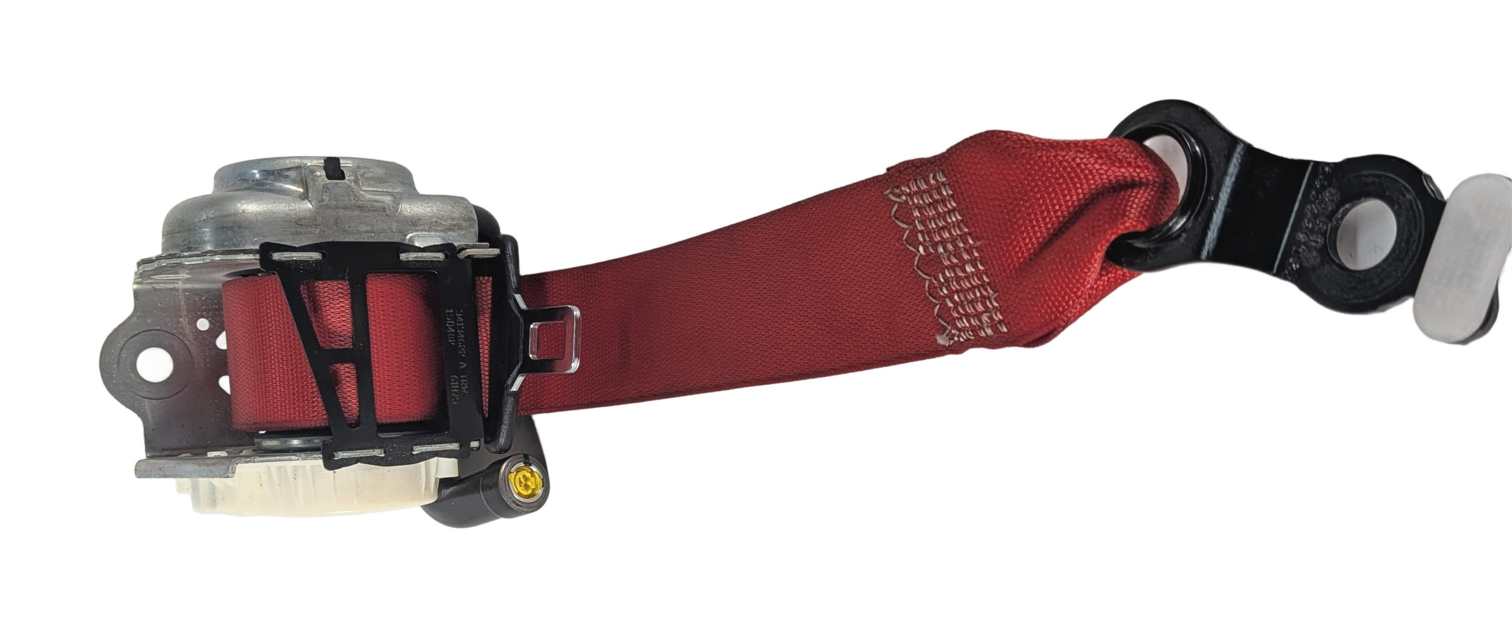 2016 MERCEDES C450 W205 REAR RIGHT SEATBELT RETRACTOR (Red) — exact item pictured