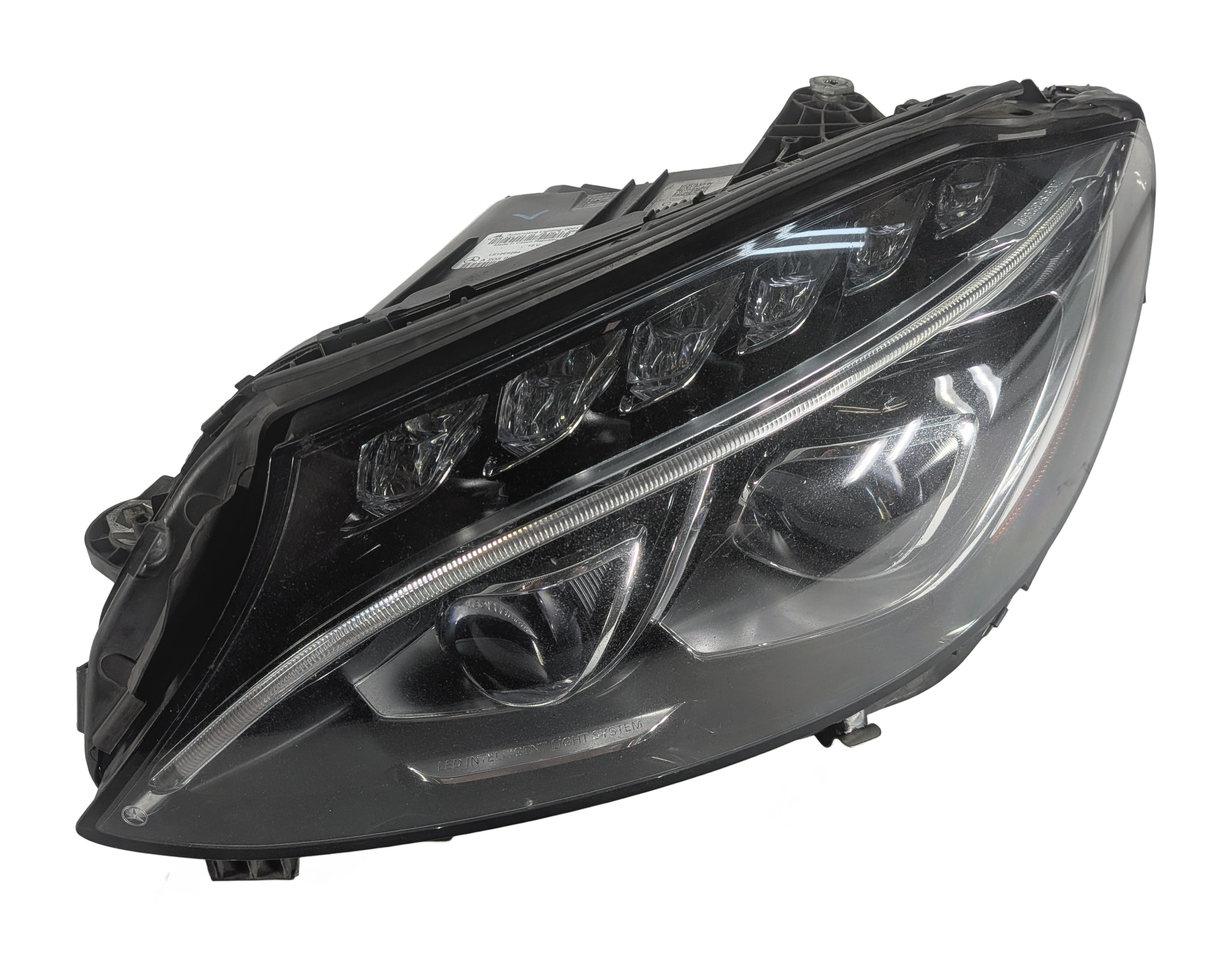 15-18 MERCEDES C CLASS W205 FRONT LEFT DRIVER LED DYNAMIC ACTIVE HEADLIGHT — exact item pictured