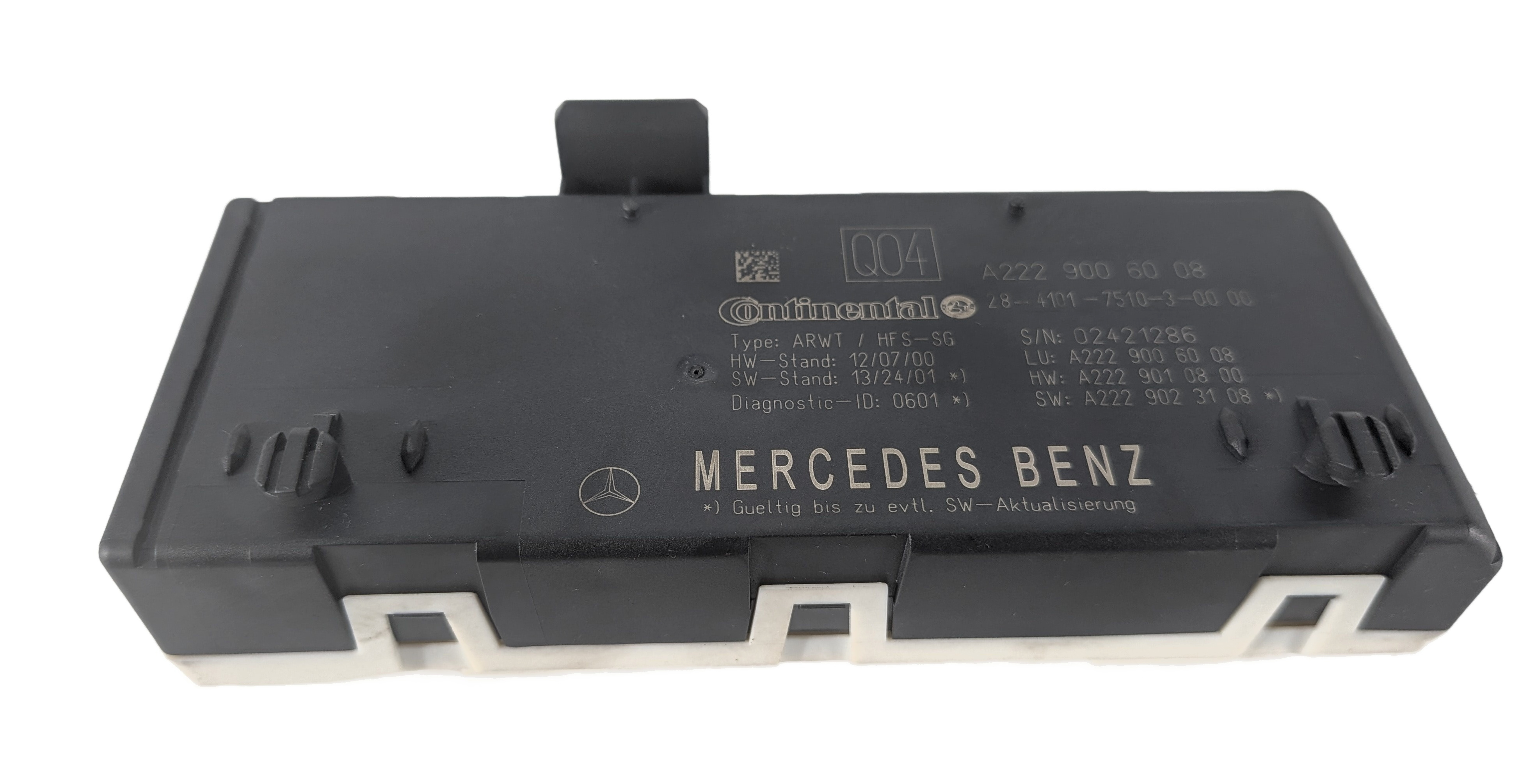 15-17 MERCEDES C CLASS W205 TRUNK LID RELEASE OPENER CONTROL MODULE — exact item pictured