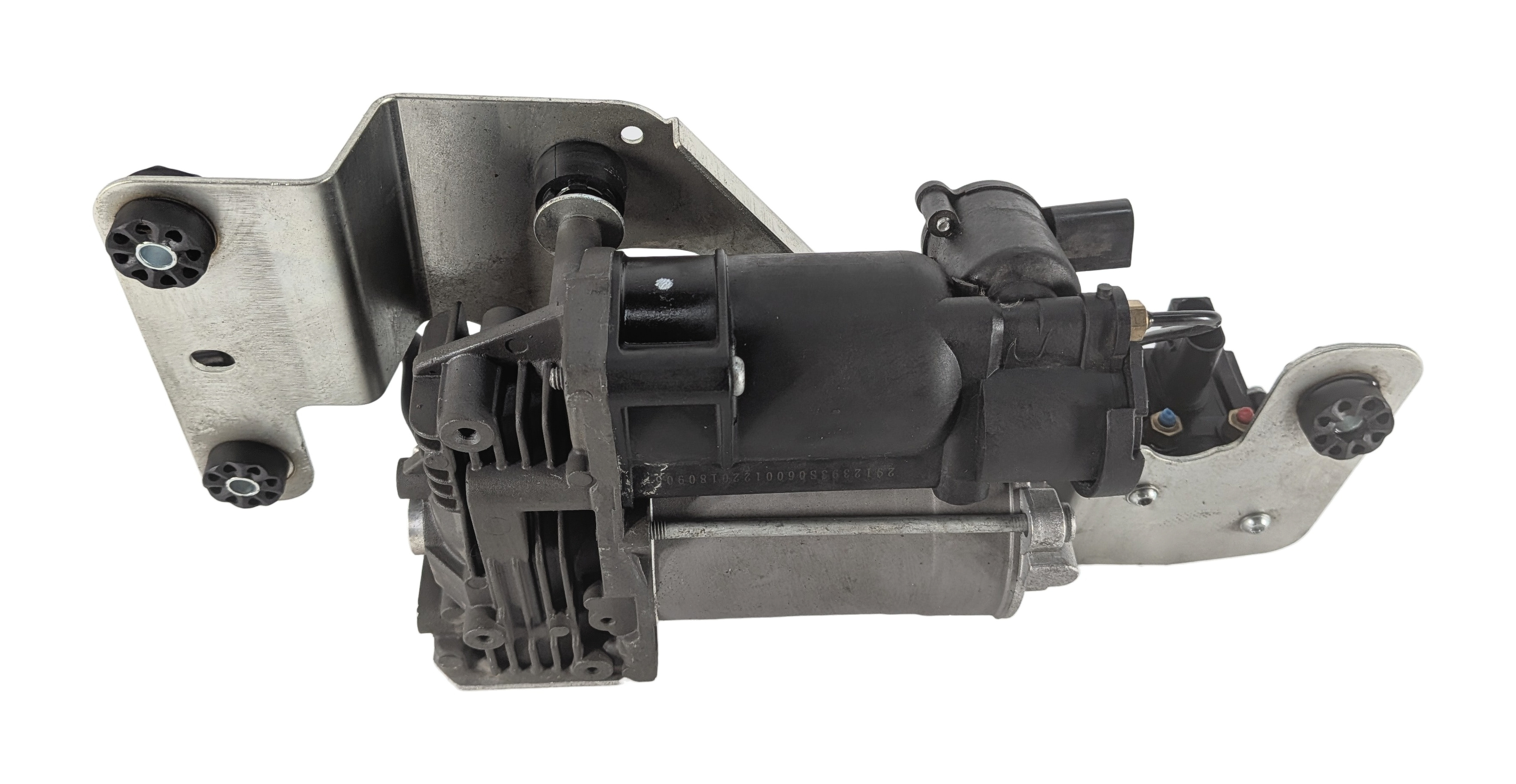 07-14 BMW X5 X5M X6 X6M (E70 E71 E72) AIR SUSPENSION COMPRESSOR PUMP MOTOR (AMK) — exact item pictured