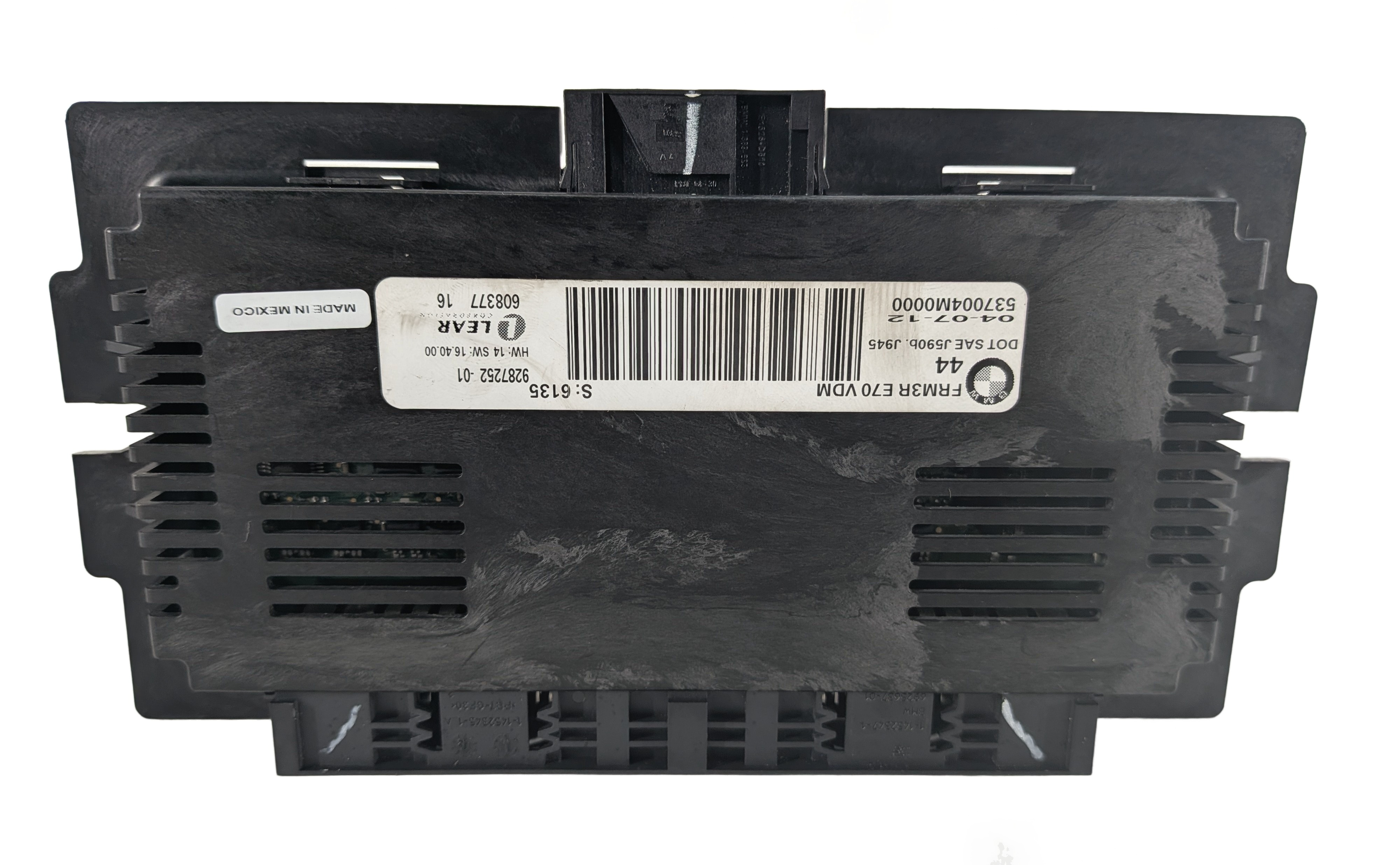 07-14 BMW X5 X5M X6 X6M (E70 E71) FRM3 FRM III AHL BCM BODY LIGHT CONTROL MODULE — exact item pictured