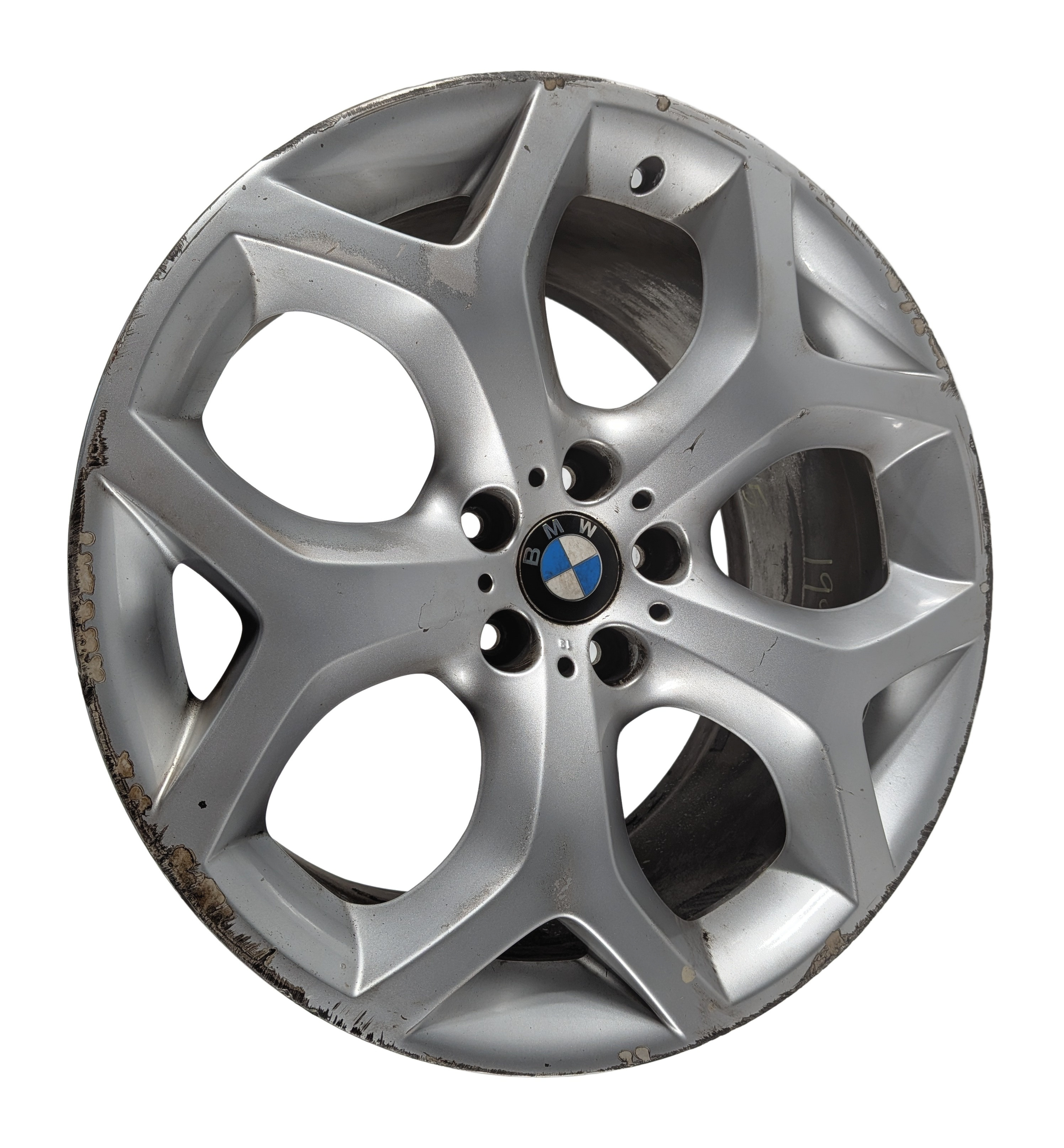 07-14 BMW X5 X6 X5M X6M (E70 E71) 20x10 FRONT Y-SPOKE 5-SPOKE WHEEL RIM — exact item pictured