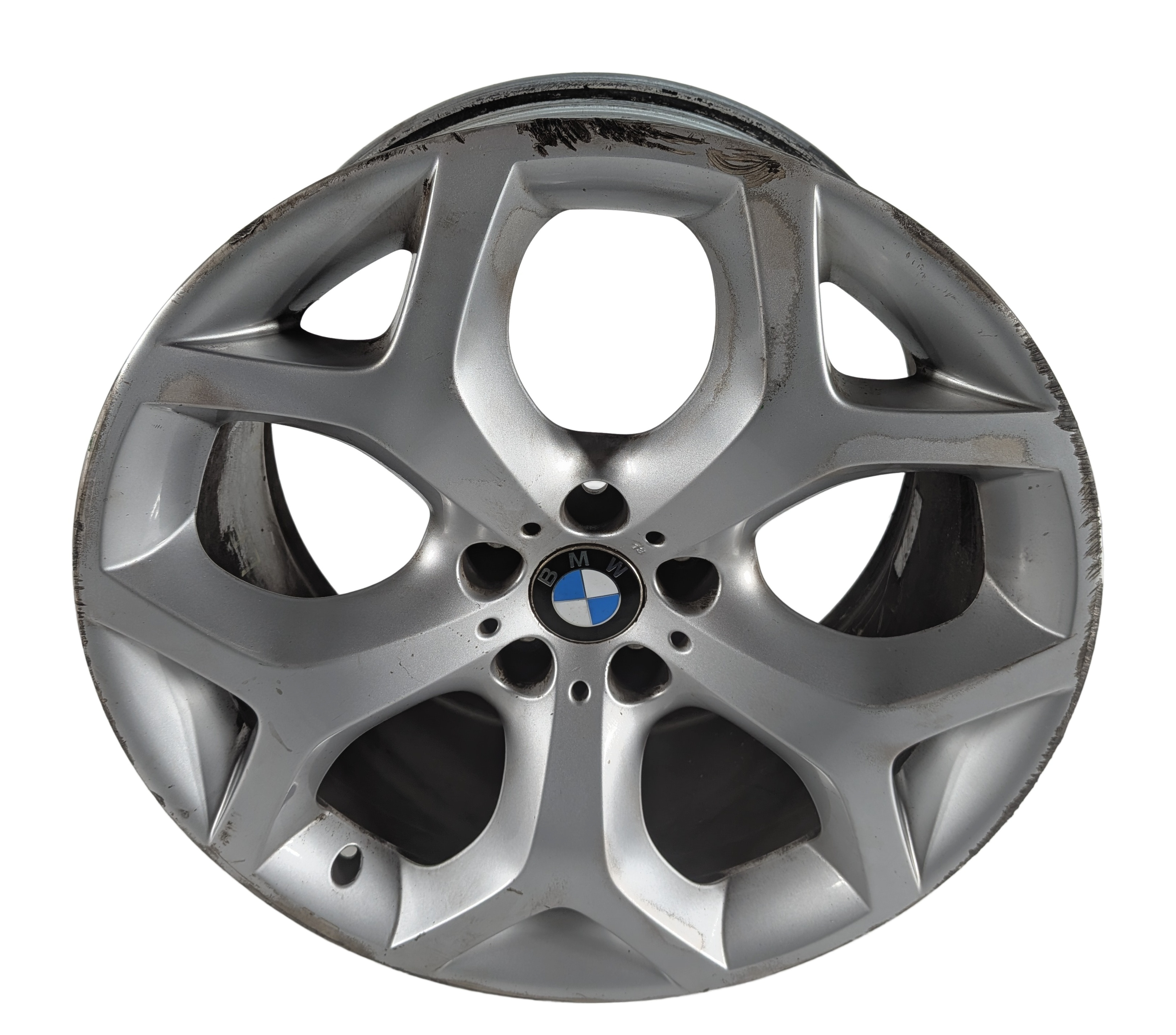 07-14 BMW X5 X6 X5M X6M (E70 E71) 20x10 FRONT Y-SPOKE 5-SPOKE WHEEL RIM — exact item pictured