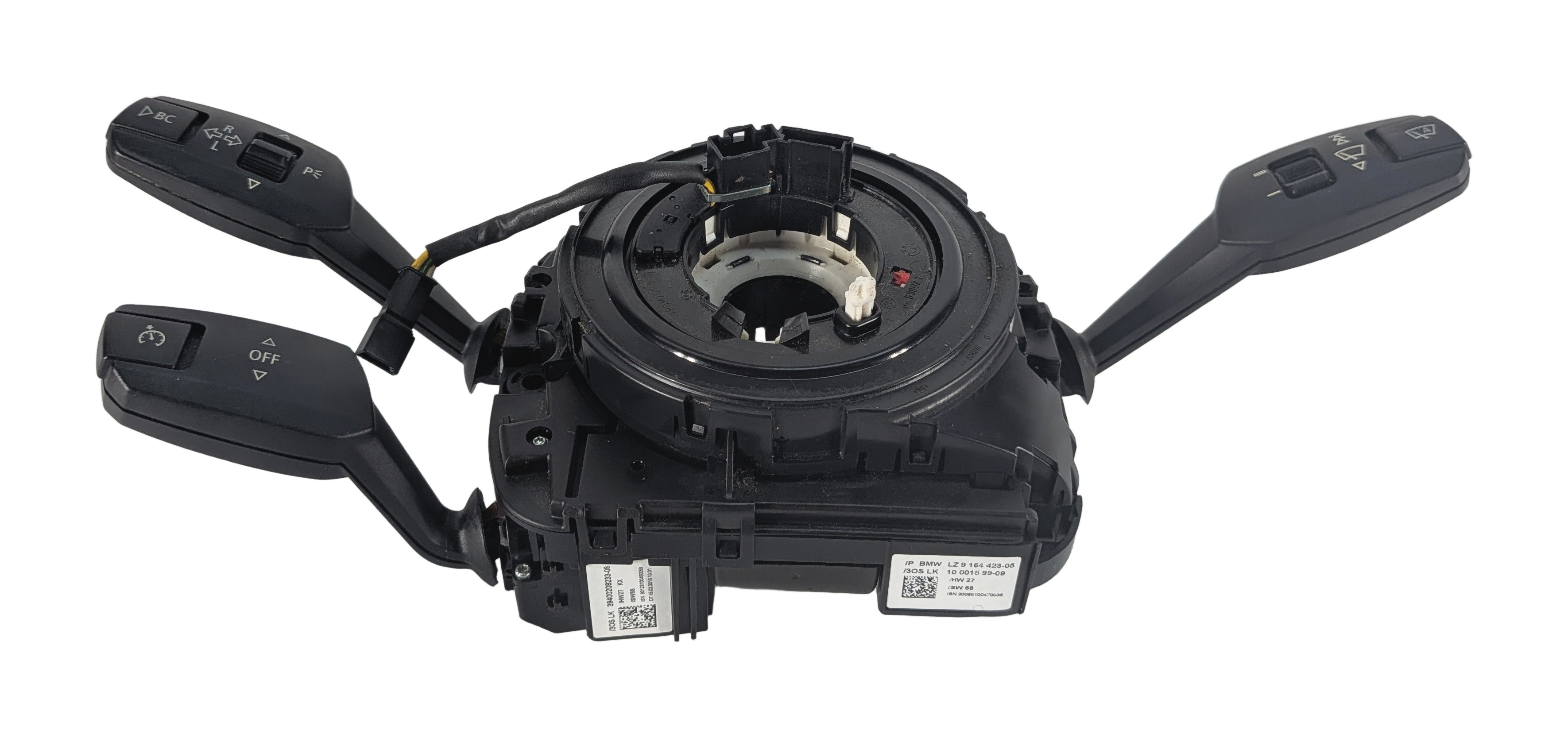 07-13 BMW X5 (E70) HEATED STEERING WHEEL BLINKER WIPER CRUISE COMBINATION SWITCH — exact item pictured
