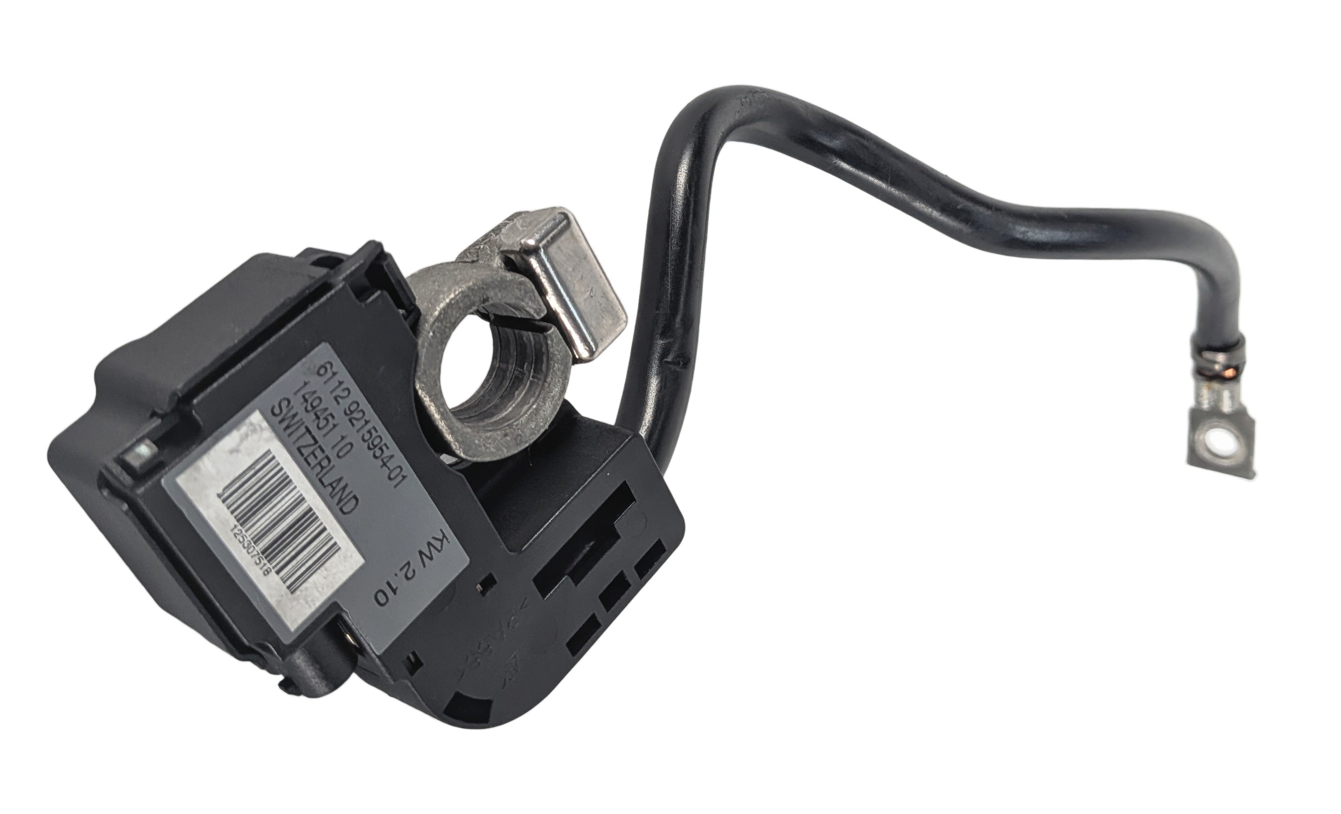2010 BMW X5 (E70) 4.8L NEGATIVE GROUND BATTERY CABLE w/ IBS SENSOR — exact item pictured