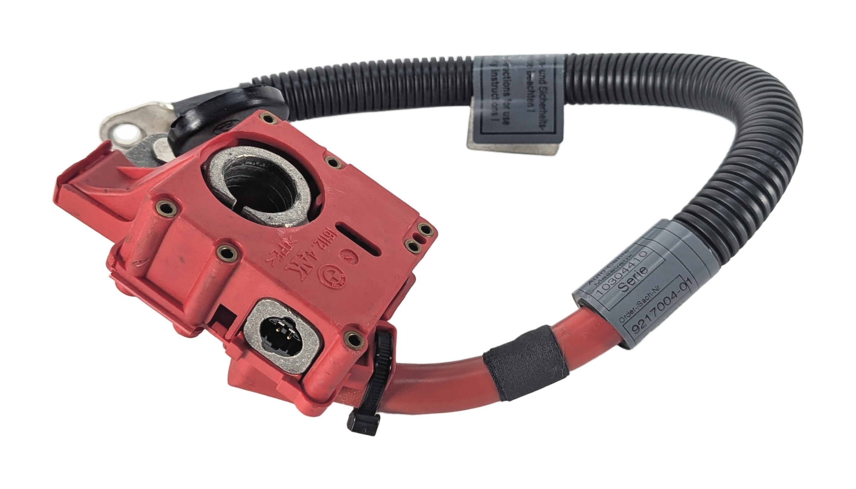 2010 BMW X5 (E70) 4.8L POSITIVE BATTERY WIRE CABLE w/ SAFETY TERMINAL — exact item pictured