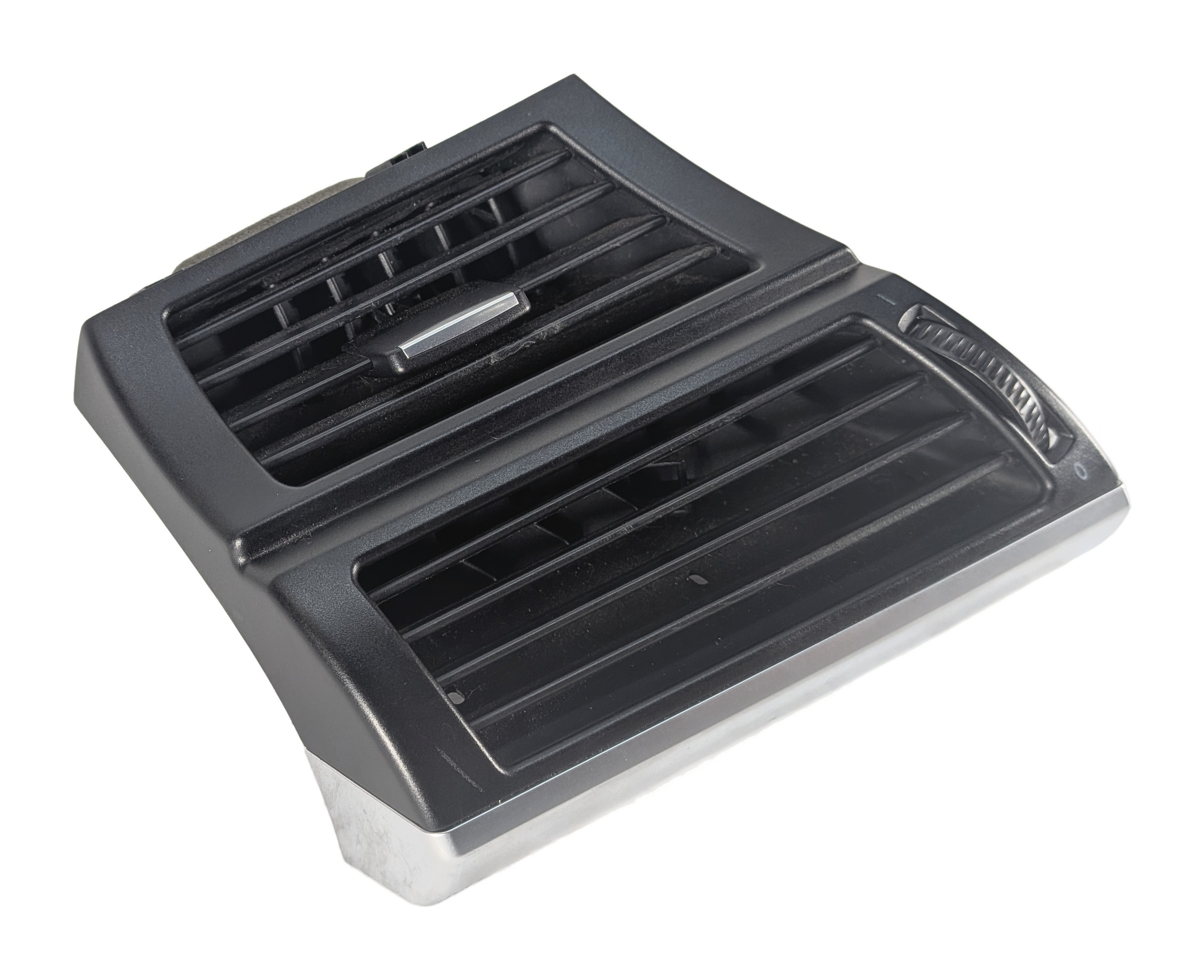 2010 BMW X5 (E70) FRONT LEFT DRIVER DASH HEAT AIR AC HVAC VENT (Black) — exact item pictured